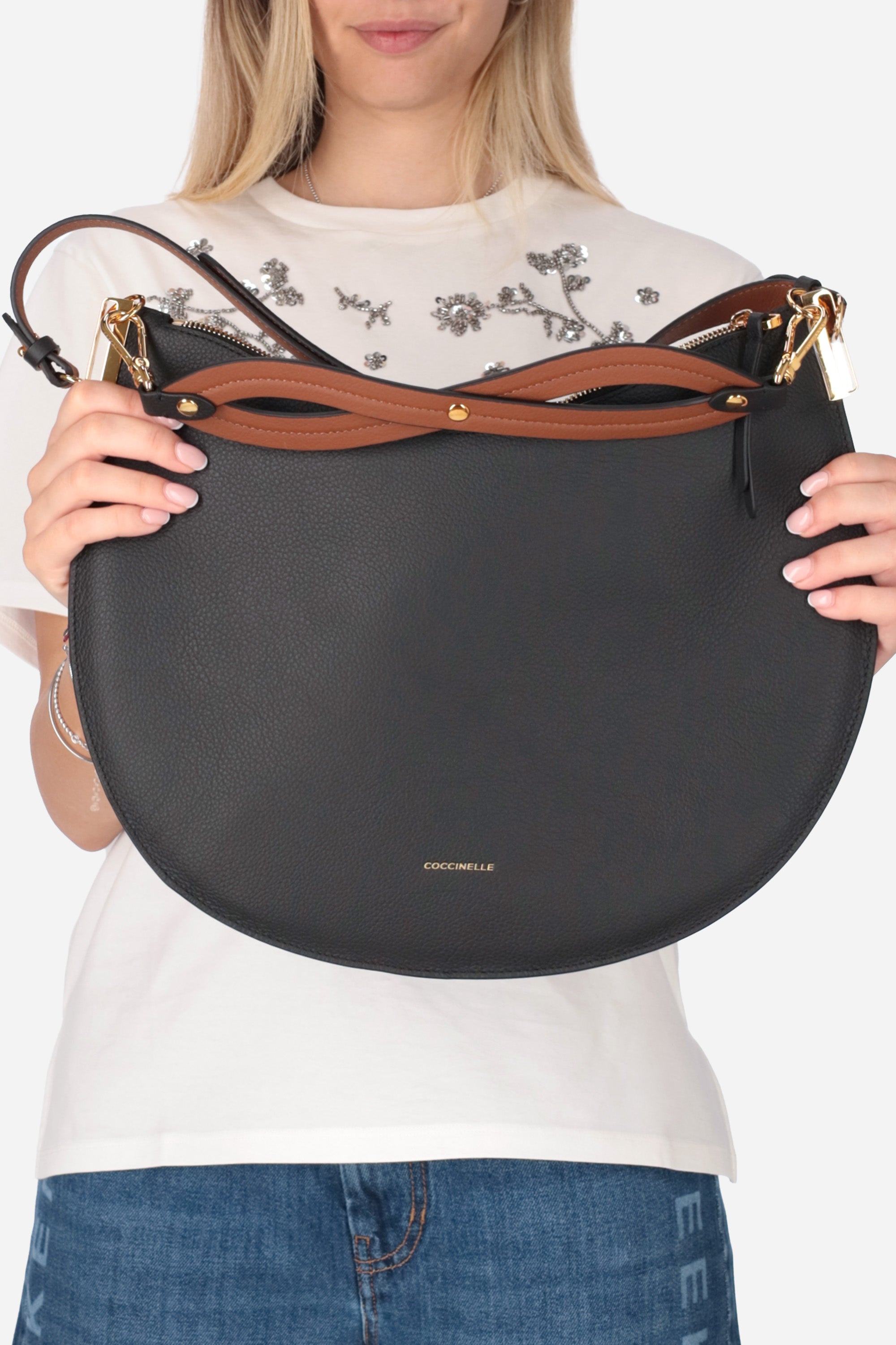 NERO | COCCINELLE - D E1QKF130101 Borsa