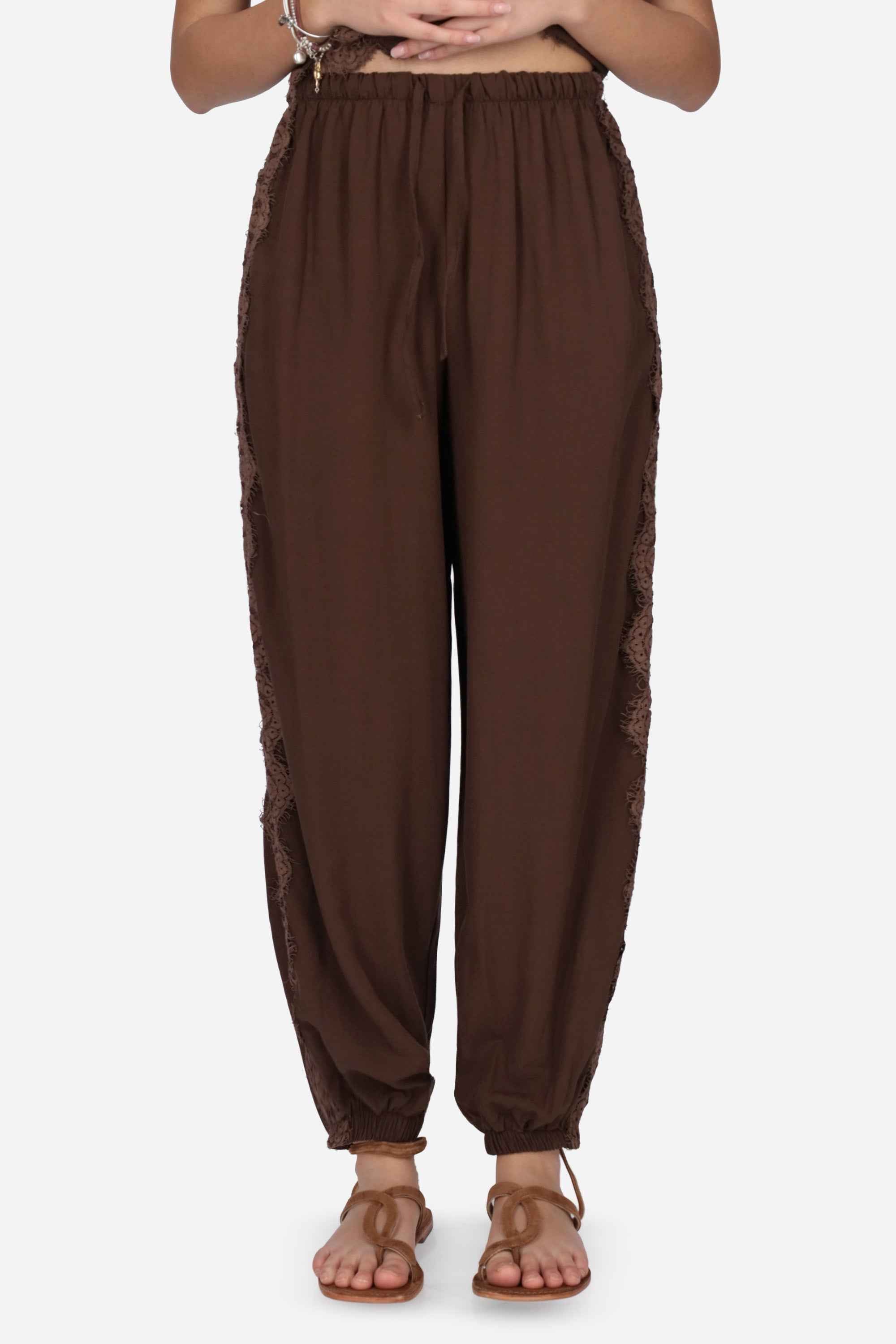 MARRONE | SAIPH - D 95212 Pantalone