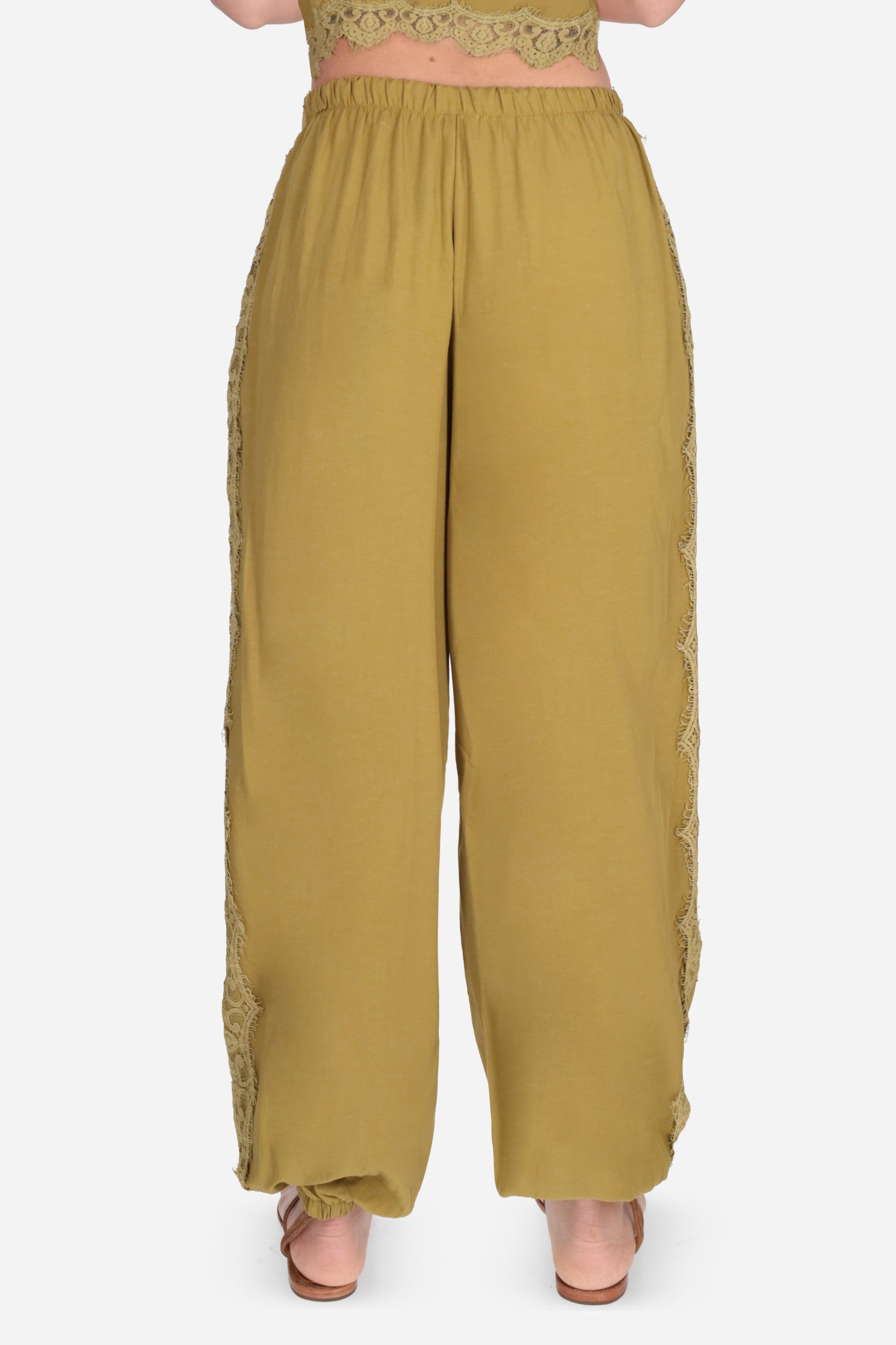 VERDE OLIVA | SAIPH - D 95212 Pantalone
