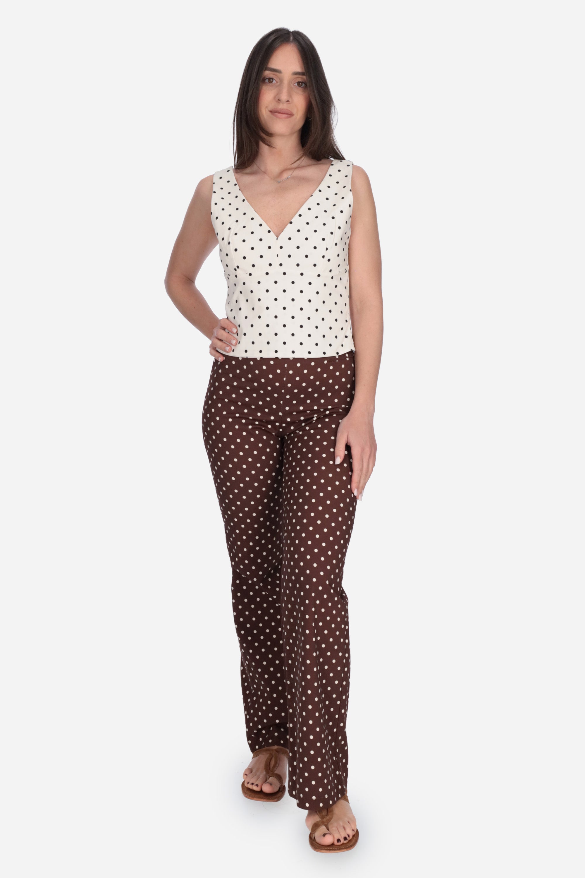 MARRONE | SAIPH - D 95113 Pantalone