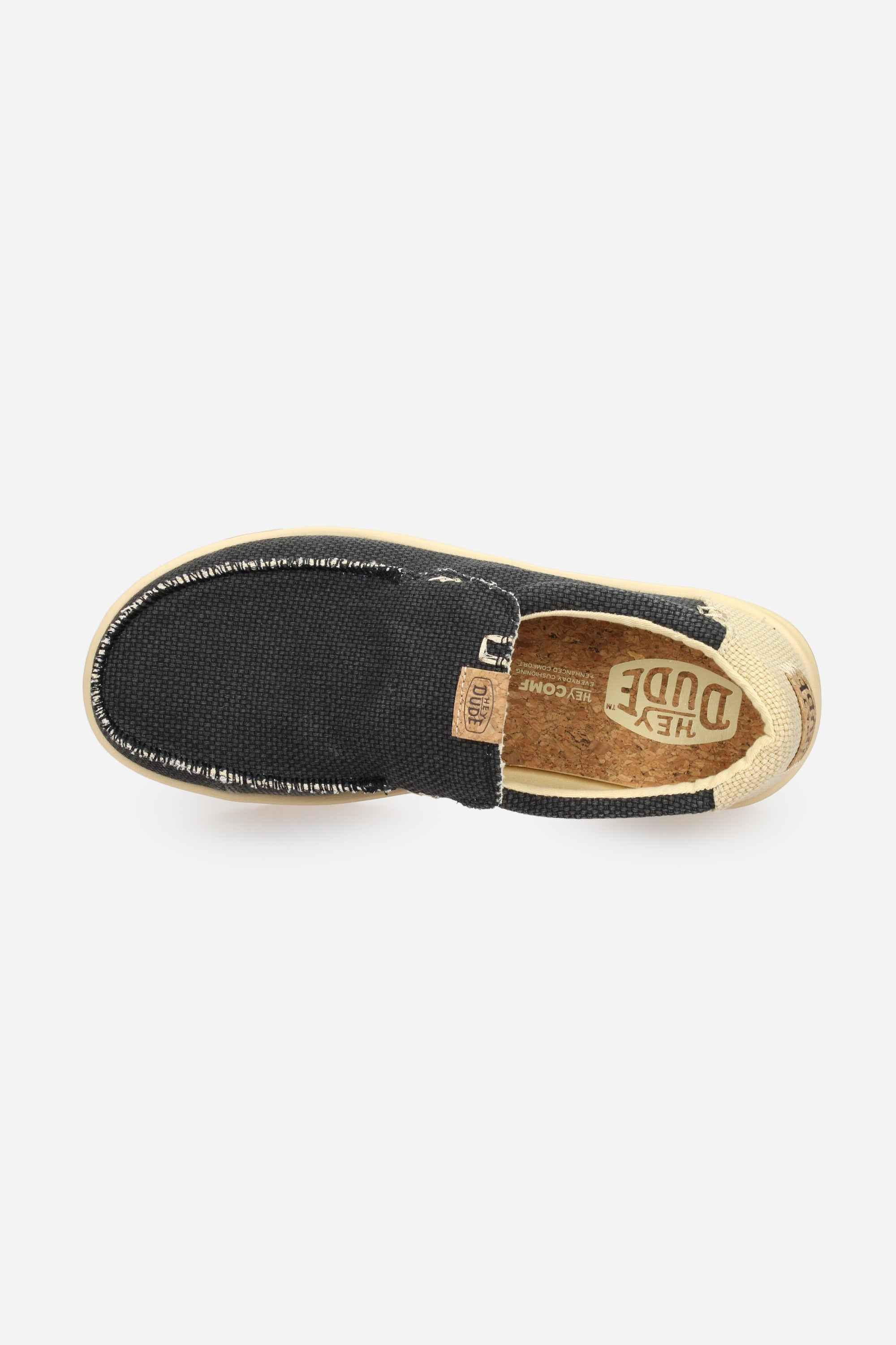 NERO | HEY DUDE - U 40124 Mocassino