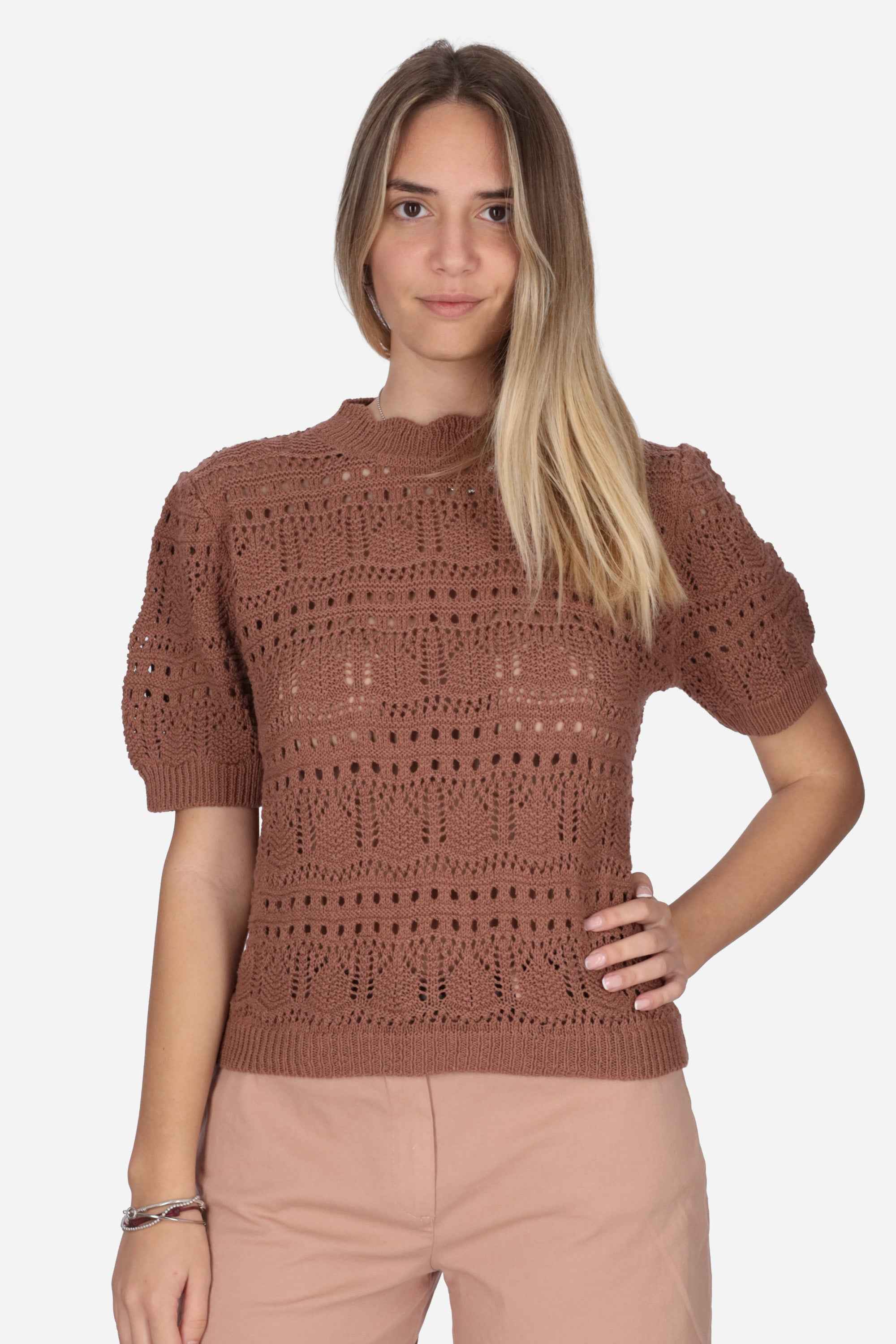 MARRONE | SAIPH - D 95127 Maglia