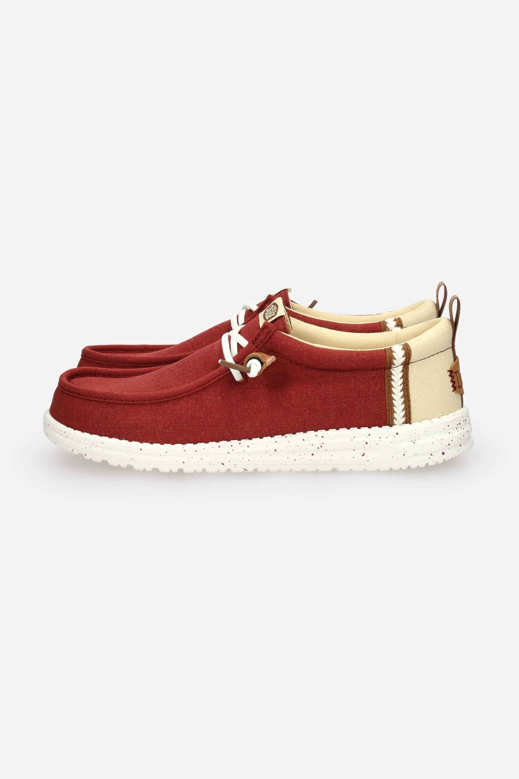 ROSSO | HEY DUDE - U 43086 Mocassino