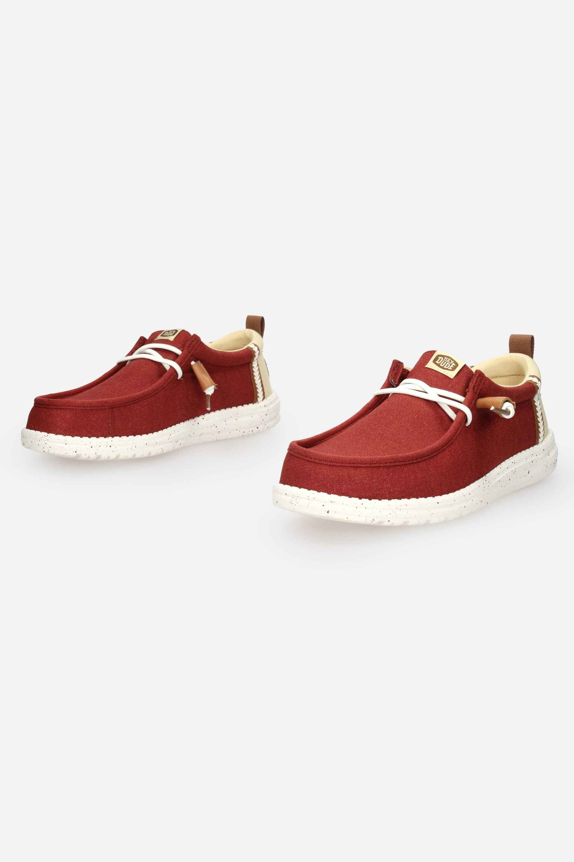 ROSSO | HEY DUDE - U 43086 Mocassino