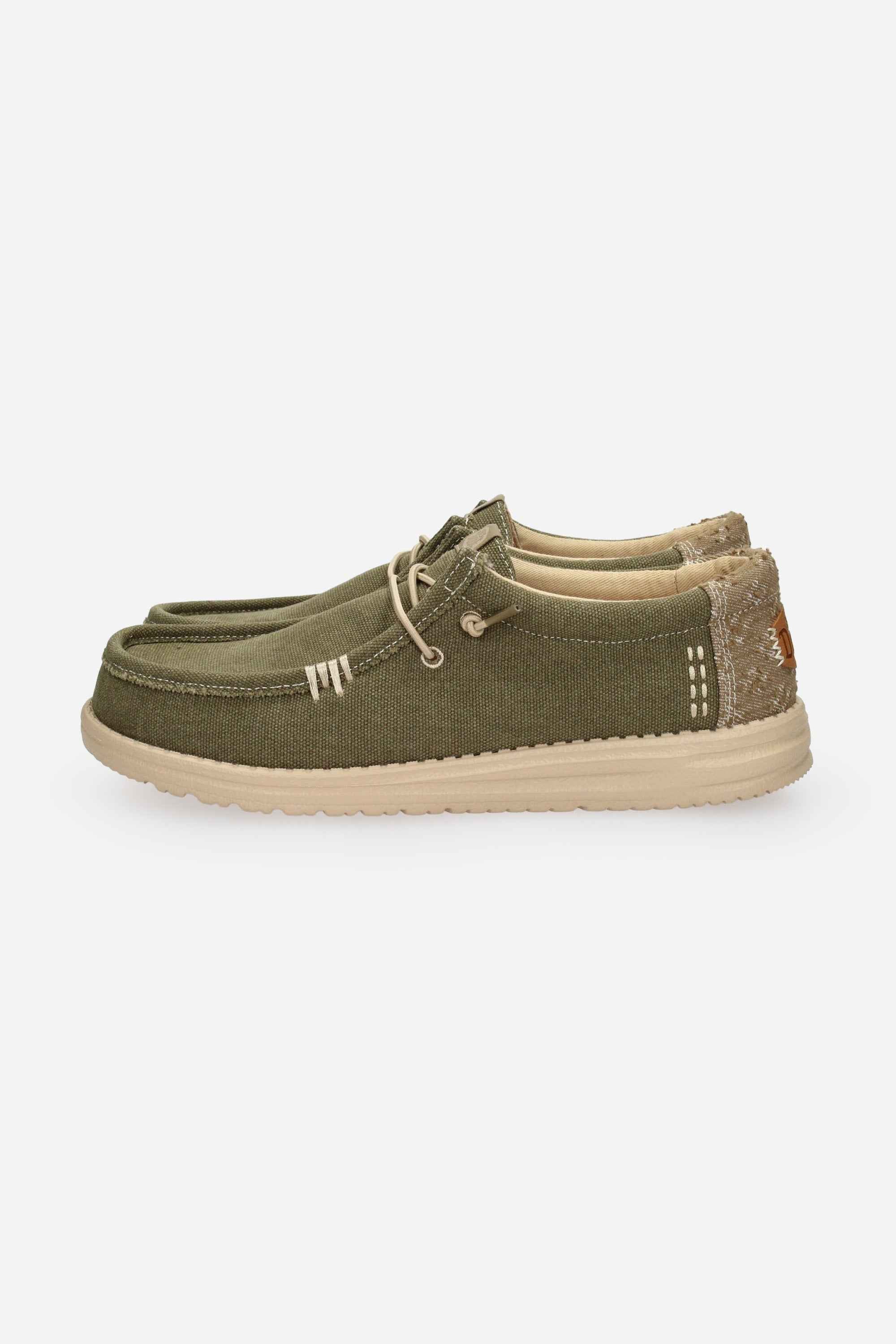 MILITARE | HEY DUDE - U 43084 Mocassino