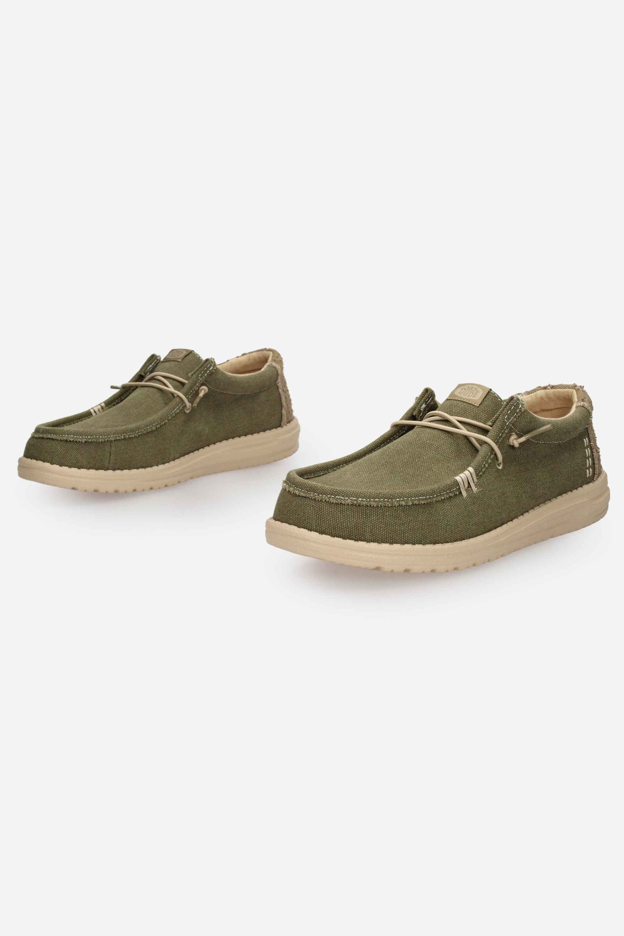 MILITARE | HEY DUDE - U 43084 Mocassino