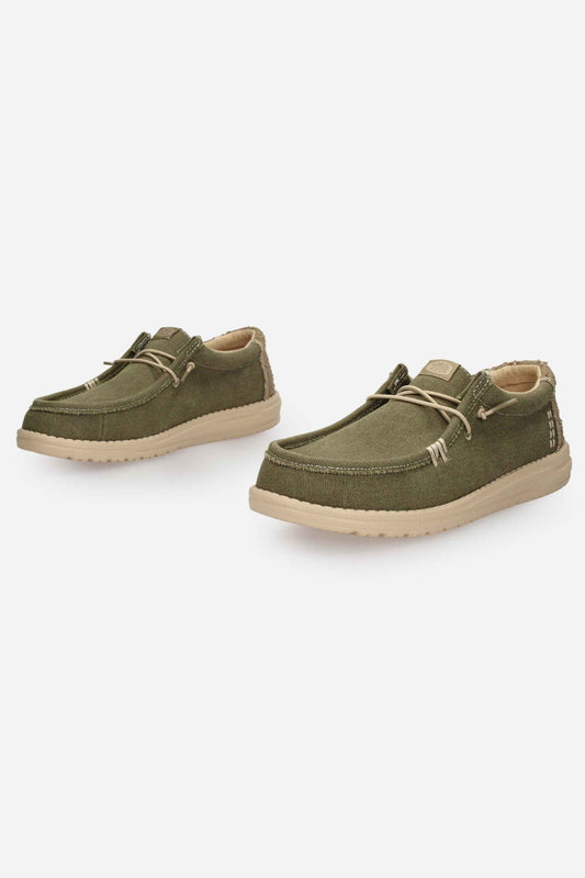 MILITARE | HEY DUDE - U 43084 Mocassino