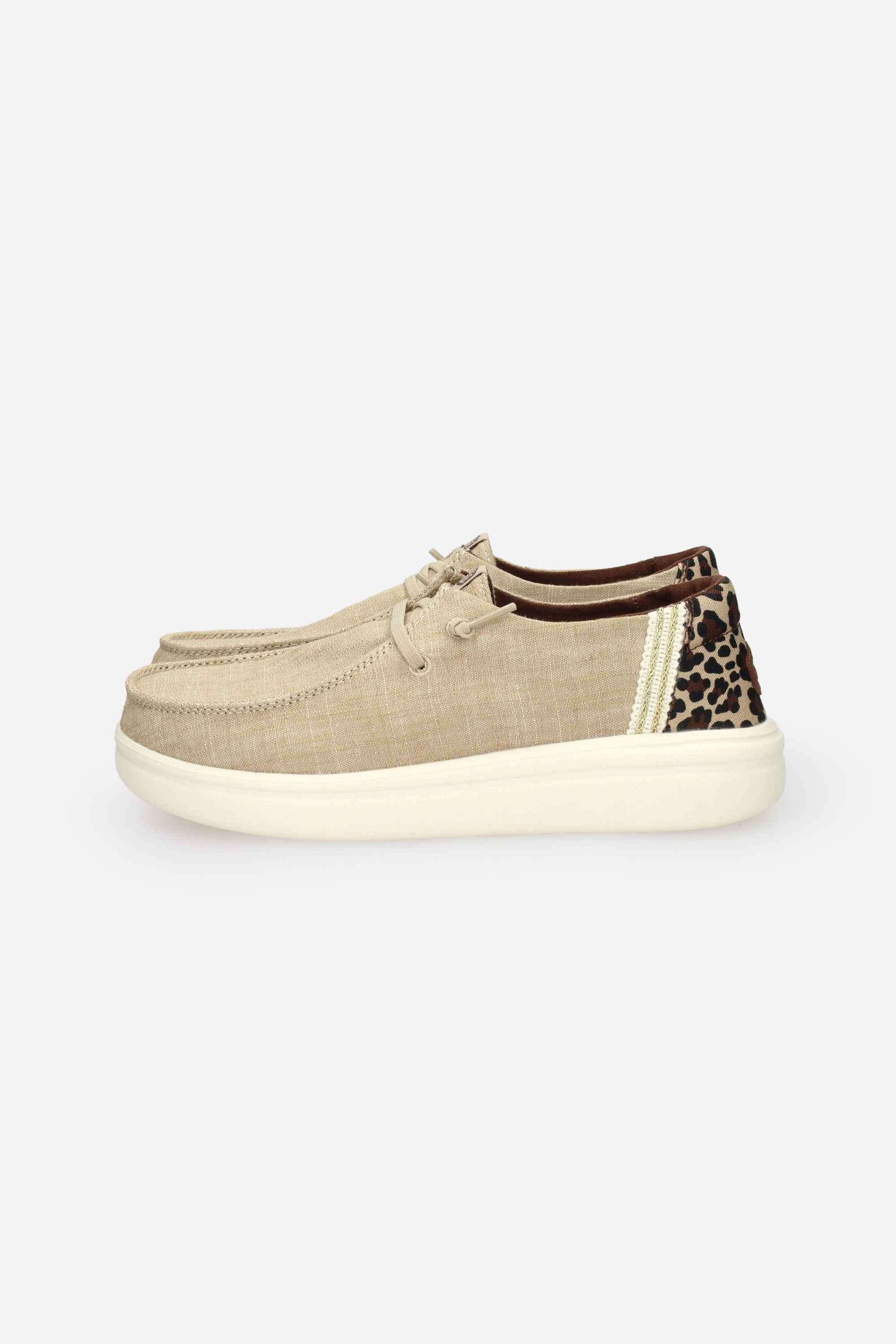 BEIGE | HEY DUDE - D 43780 Mocassino
