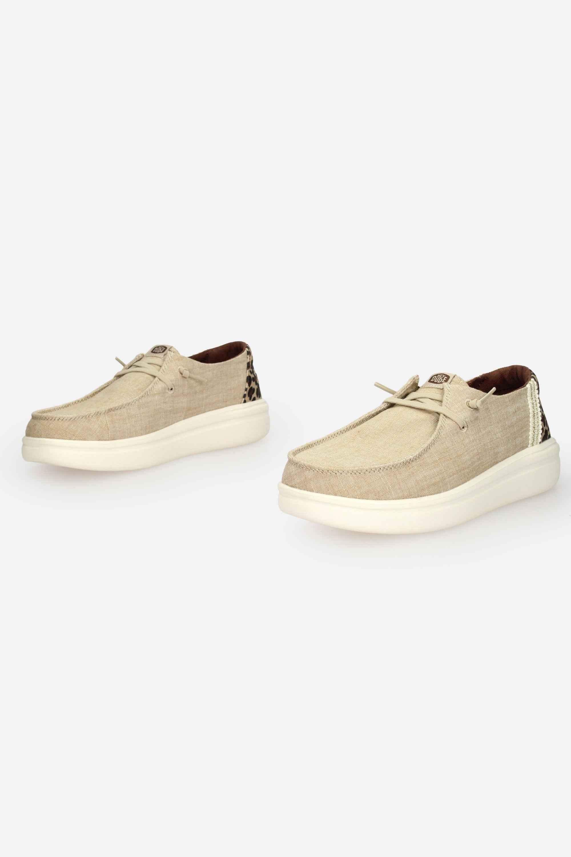 BEIGE | HEY DUDE - D 43780 Mocassino