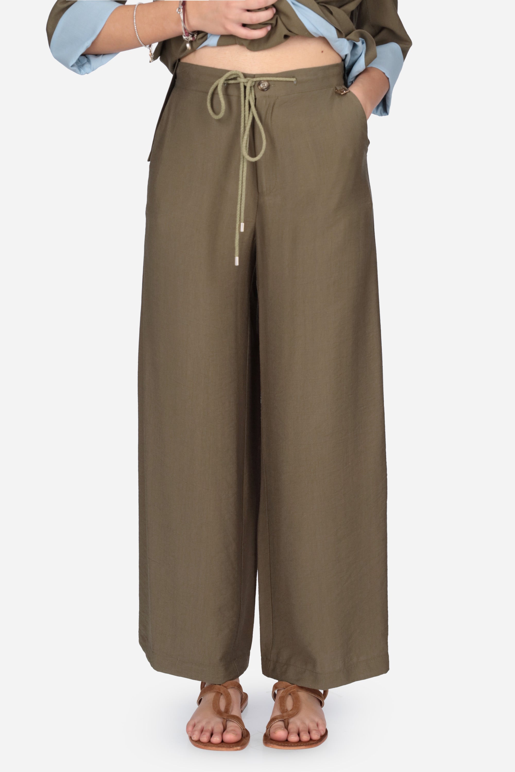 MILITARE | MADEMOISELLE DU MONDE - D MDM255 Pantalone