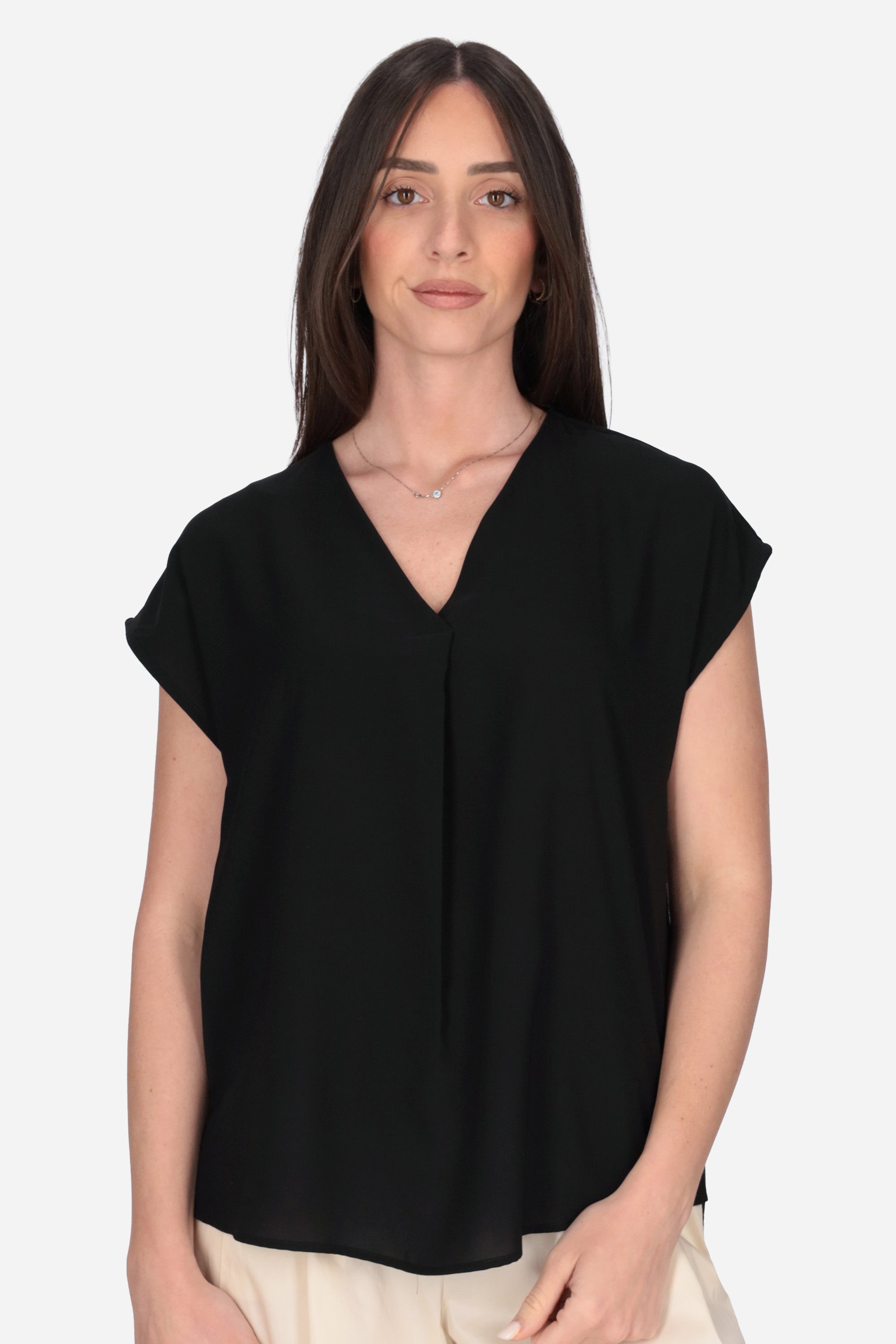 NERO | MADEMOISELLE DU MONDE - D BL4870 Blusa