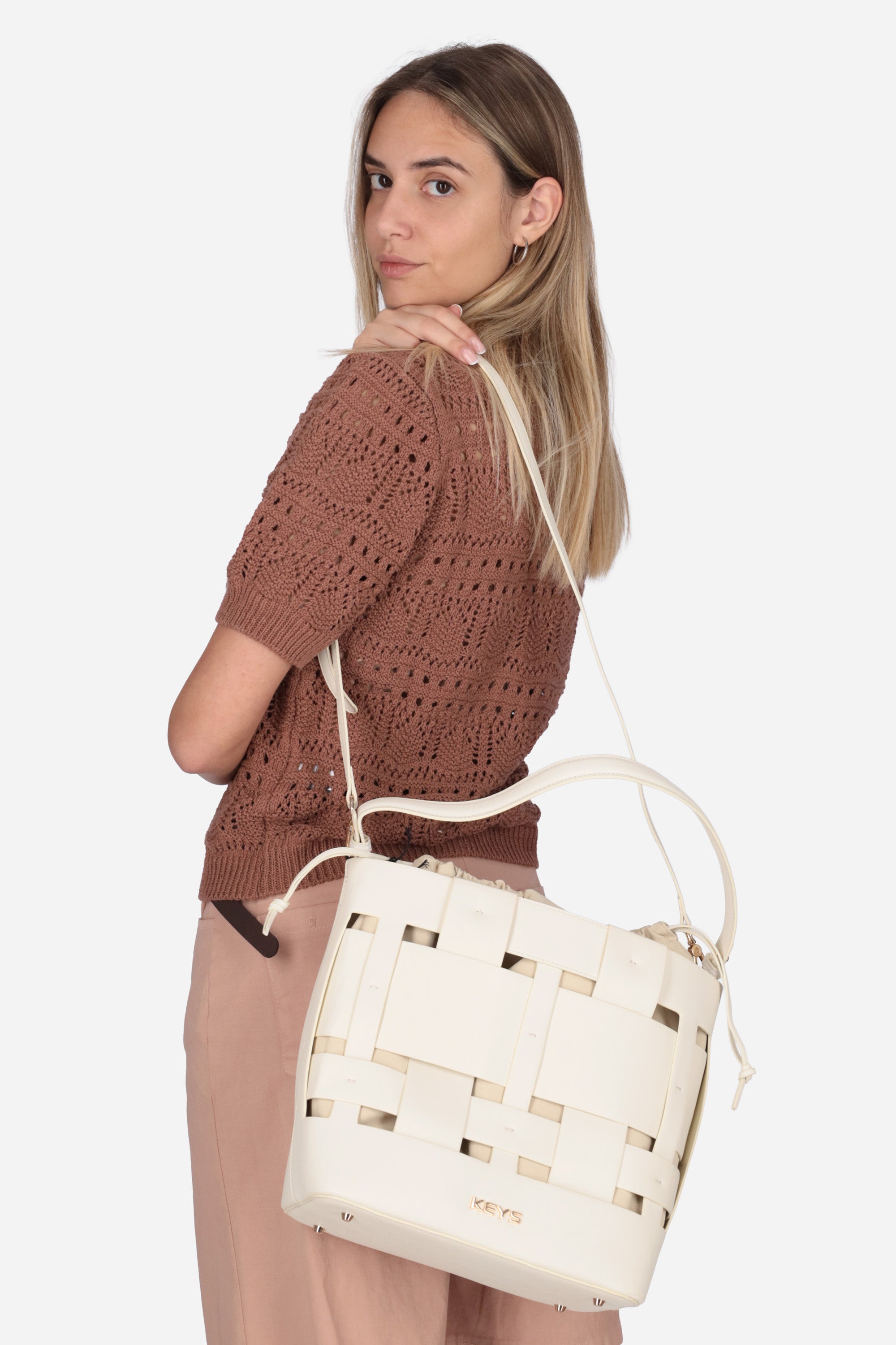BIANCO | KEYS - D ITEMK2 Borsa