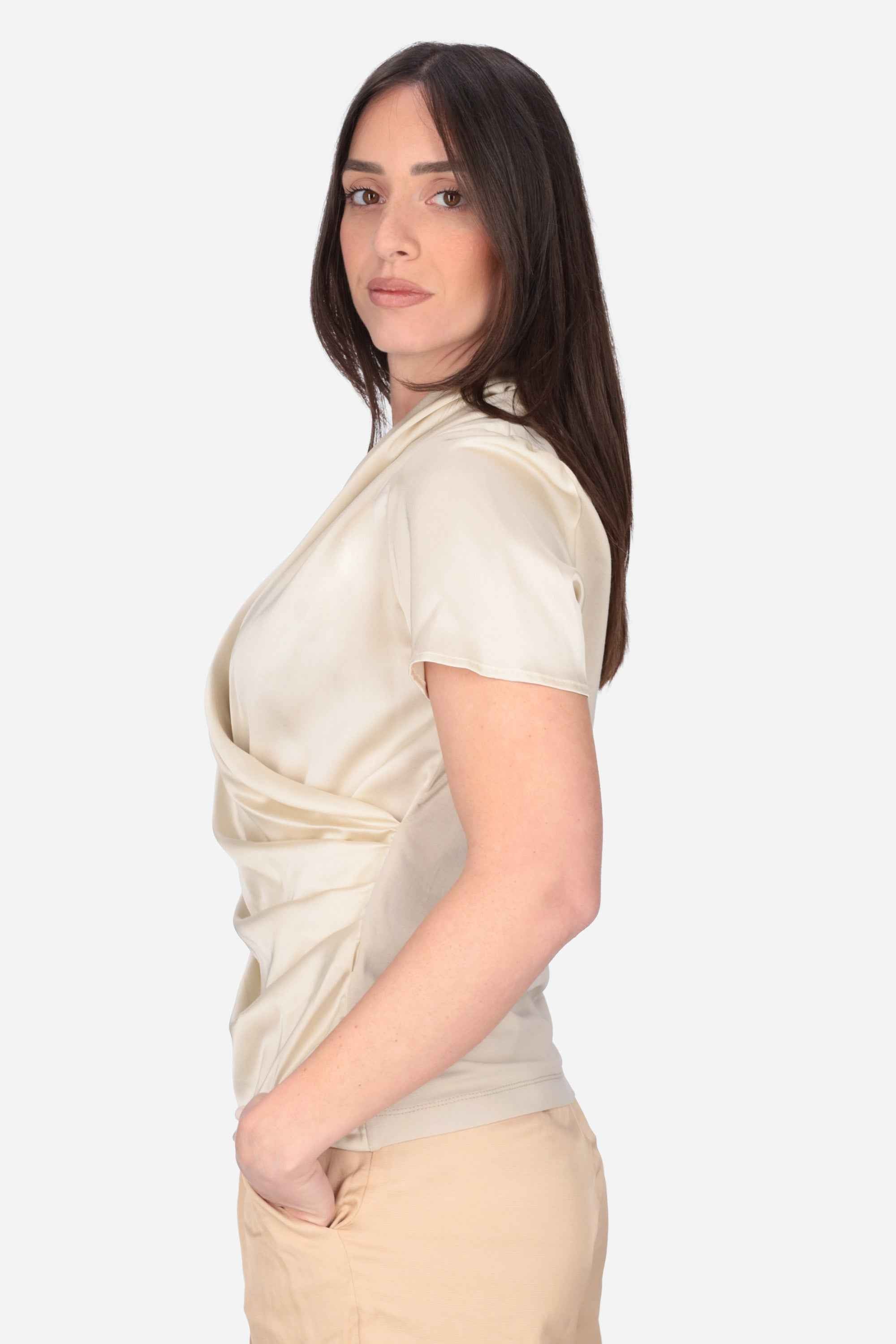 MADEMOISELLE DU MONDE - D MDM358 Blusa