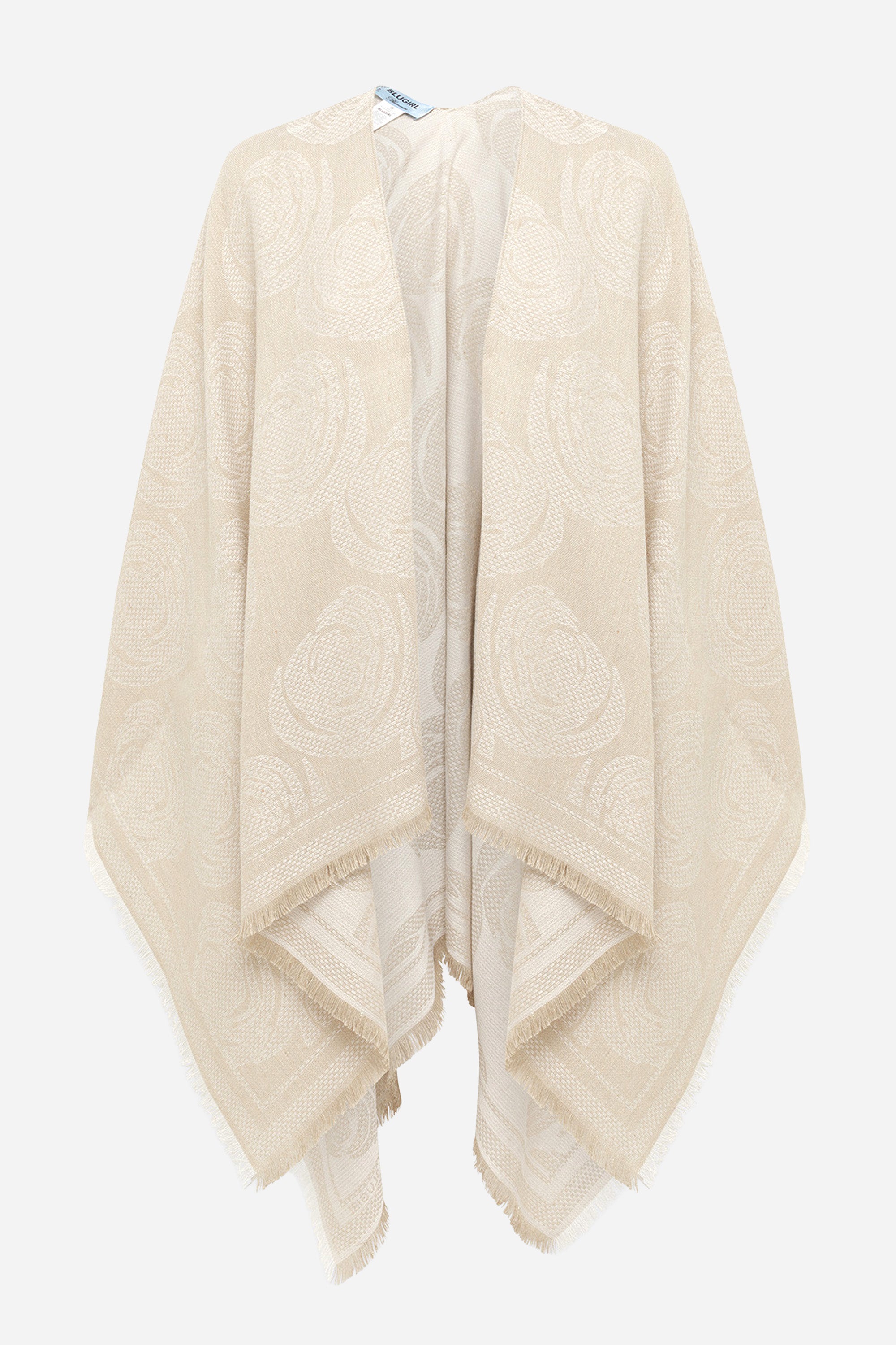 BEIGE | BLUGIRL - D NA6001T488A Poncho
