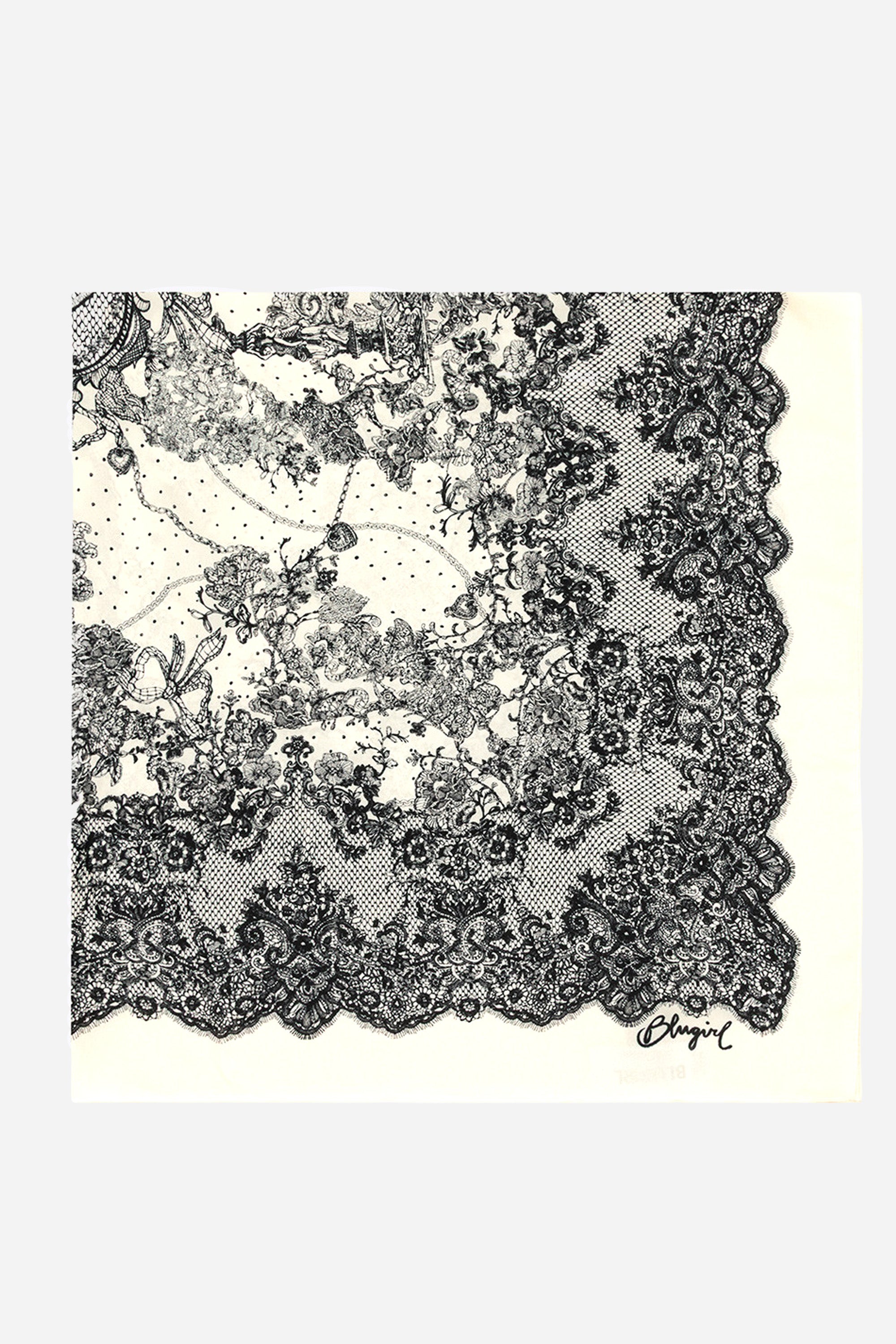 BEIGE | BLUGIRL - D NA6023T490A Foulard