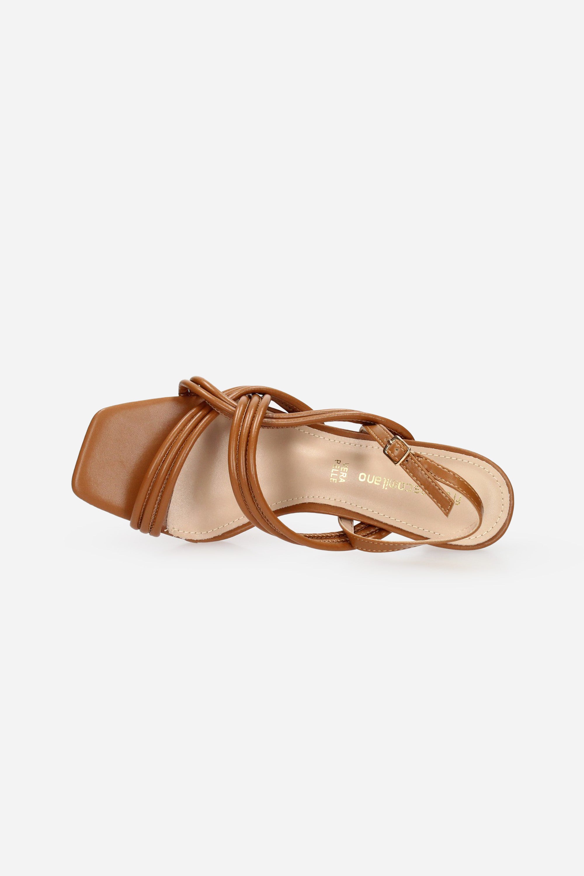 MARRONE | FRANCESCO MILANO - D J21-02P Sandalo