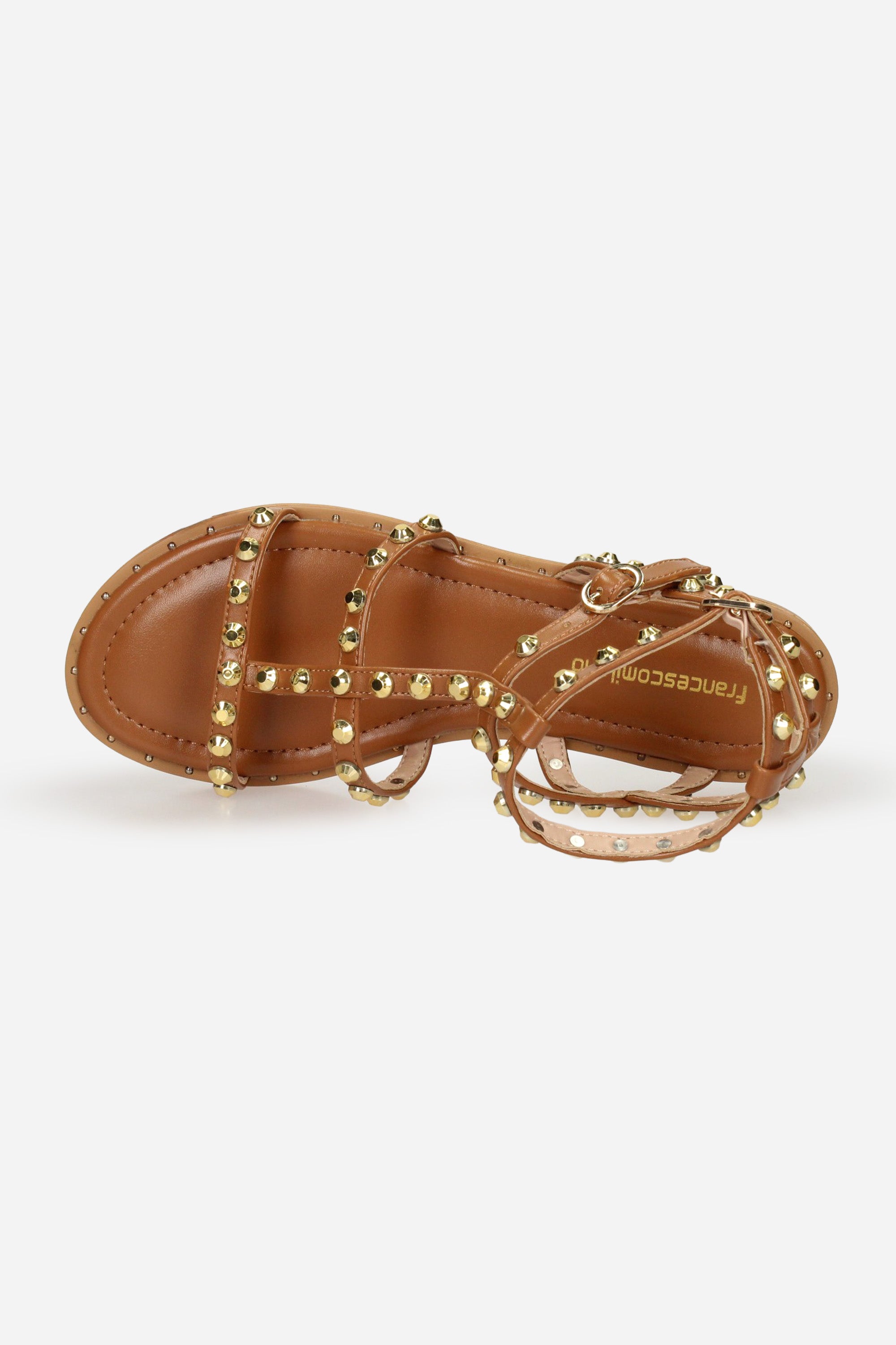 MARRONE | FRANCESCO MILANO - D Y18-16A Sandalo