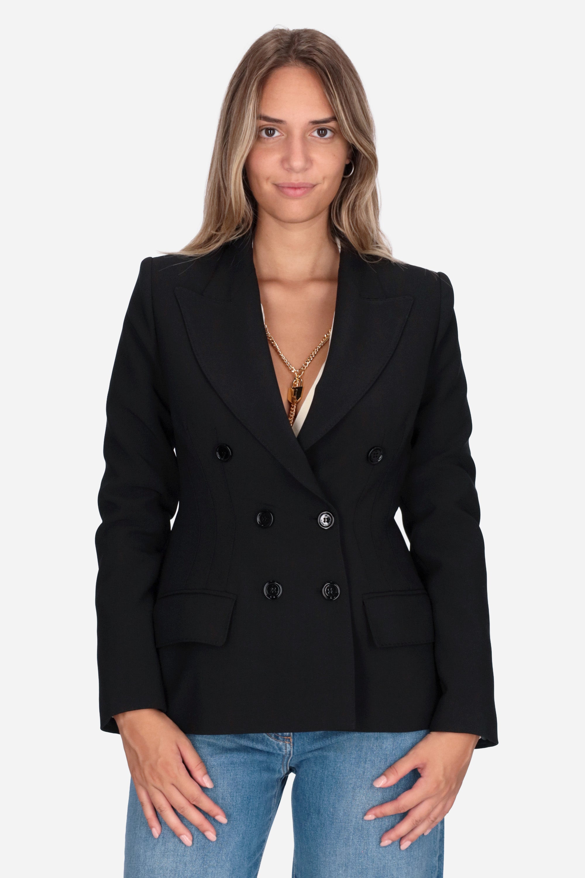 NERO | ELISABETTA FRANCHI - D GI25766E2 Giacca