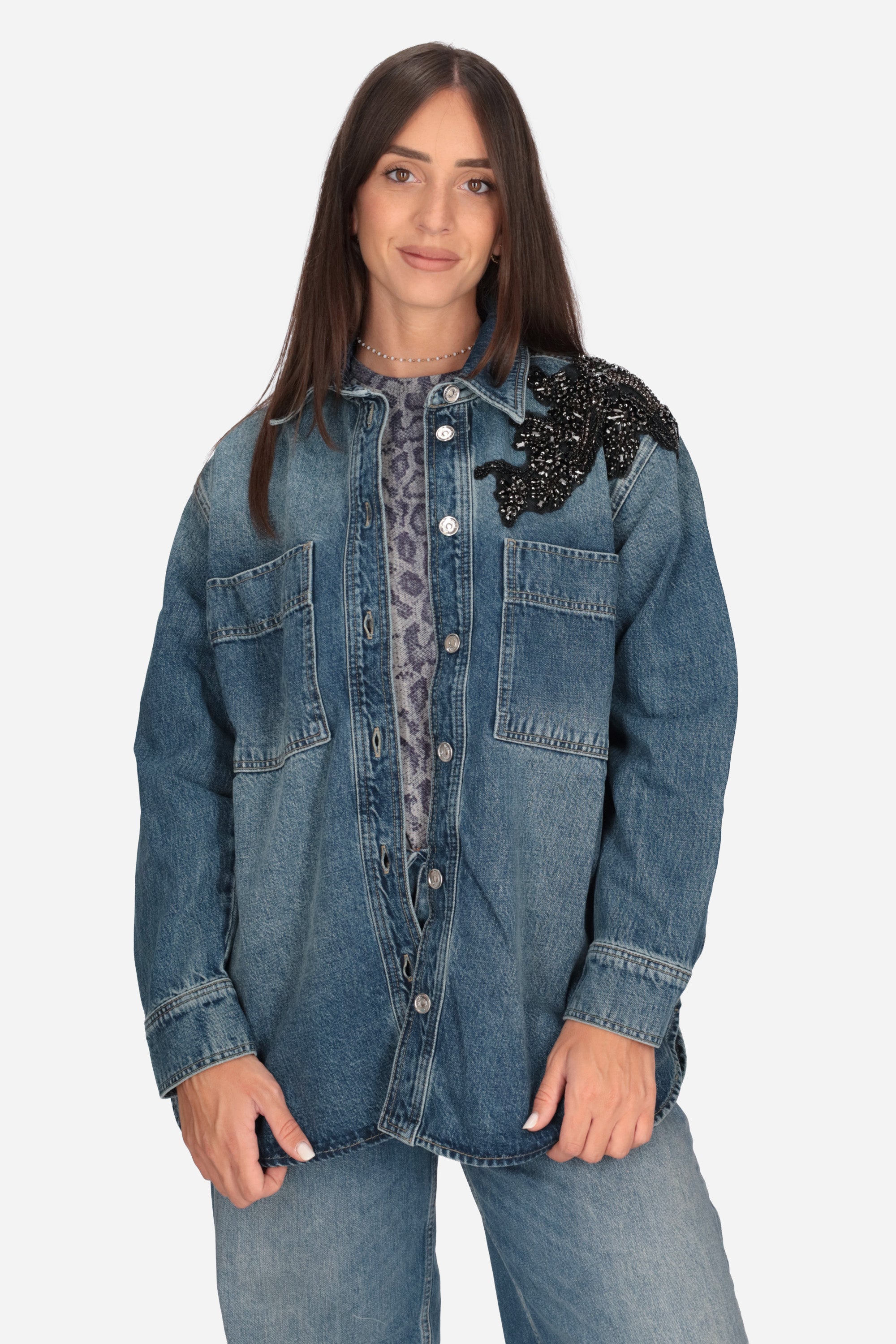 DENIM | LIU JO - D UF6167D4854 Giubbino