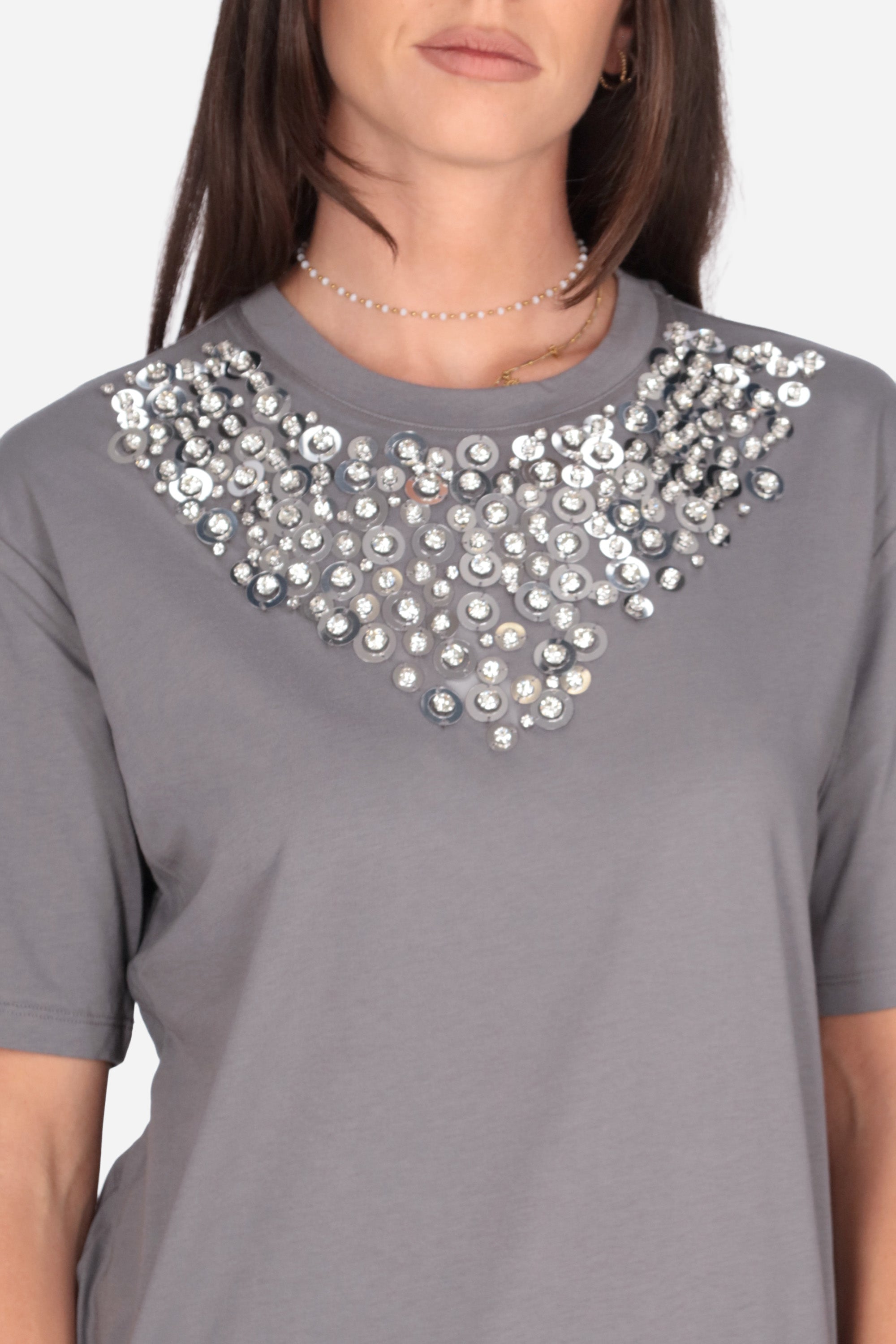 GRIGIO | LIU JO - D WF6324J0088 T-shirt