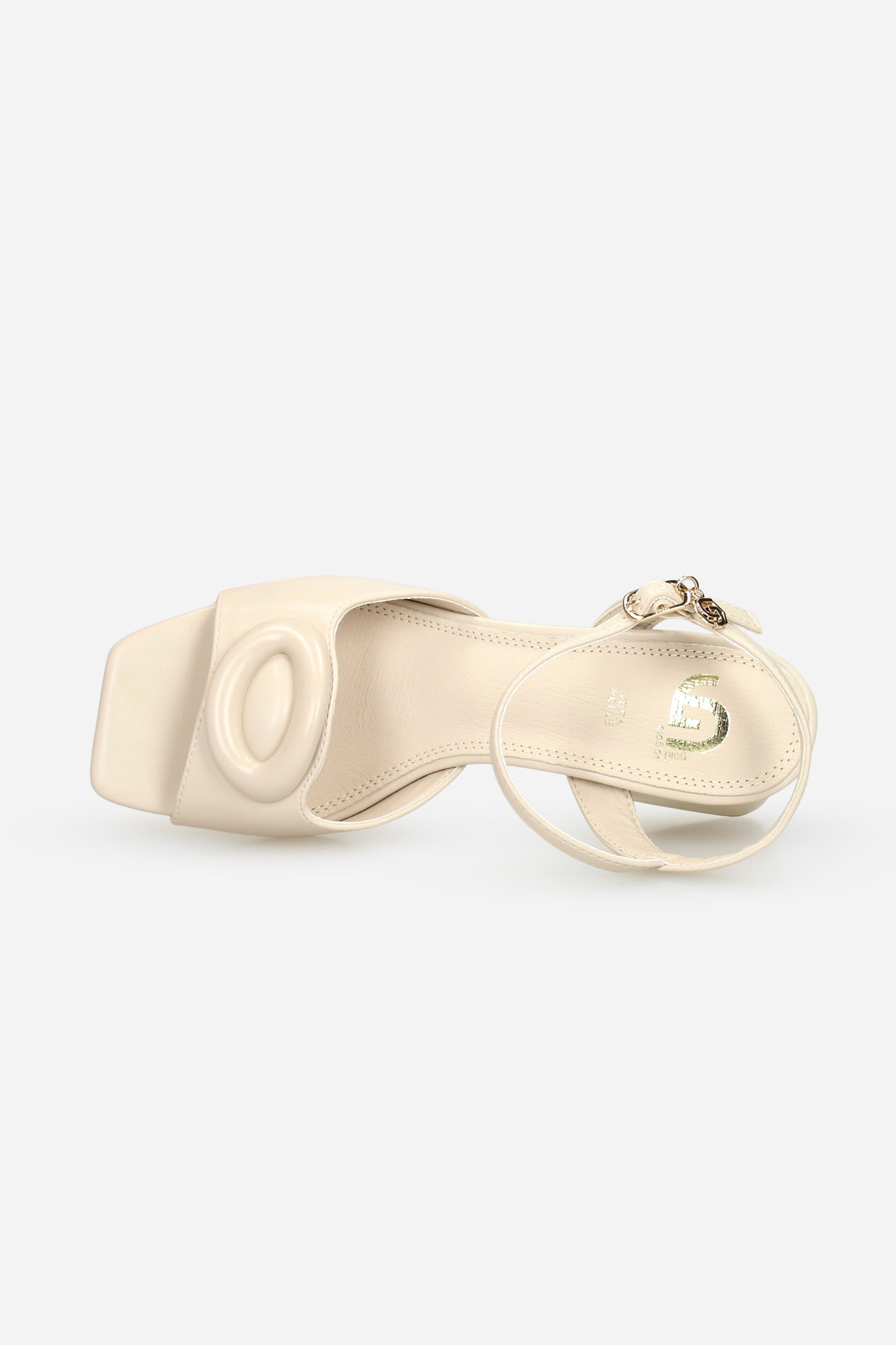 BEIGE | GOLD & GOLD - D GD385 Sandalo