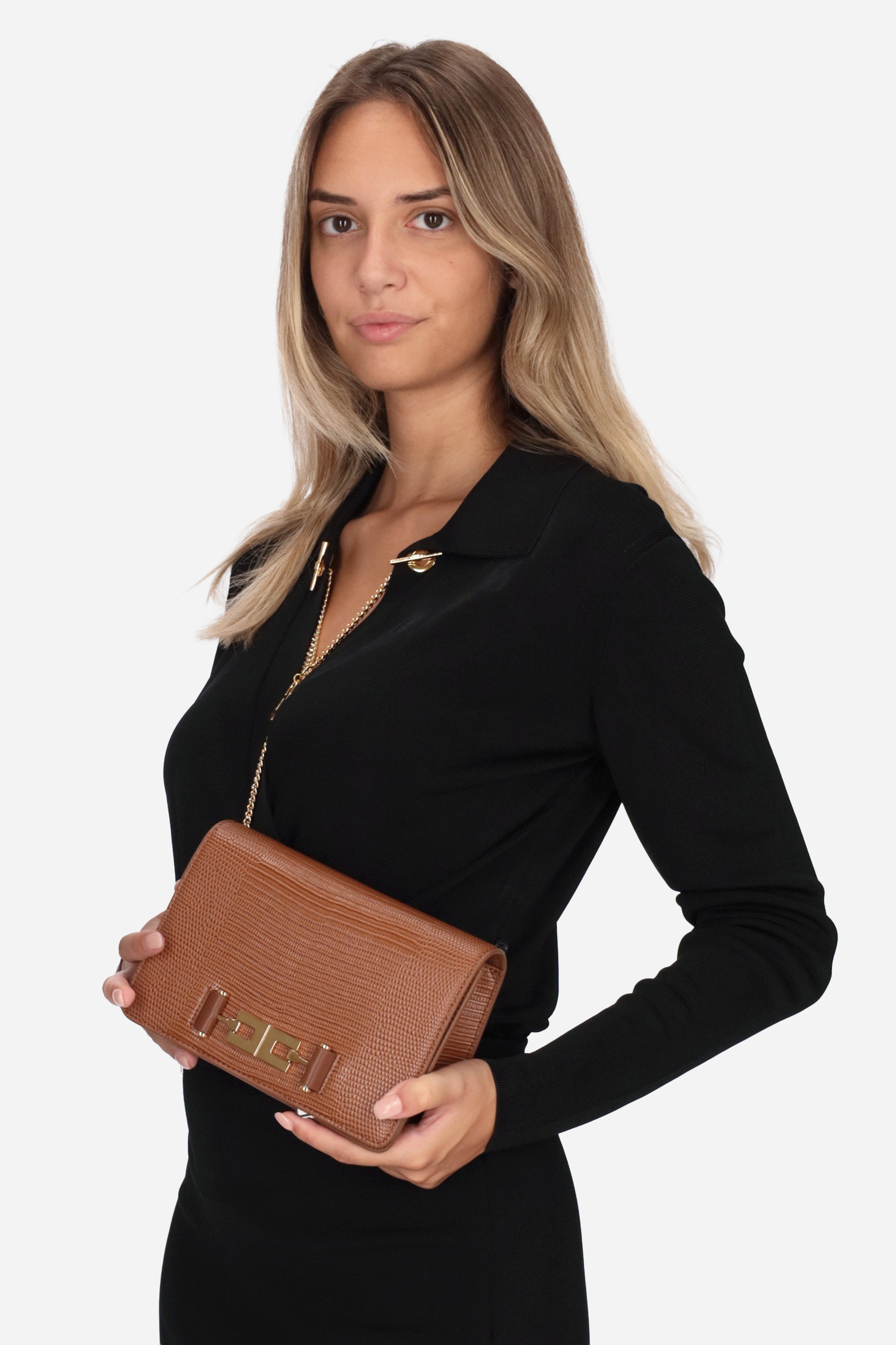 CUOIO | ELISABETTA FRANCHI - D BS09A66E2 Borsa