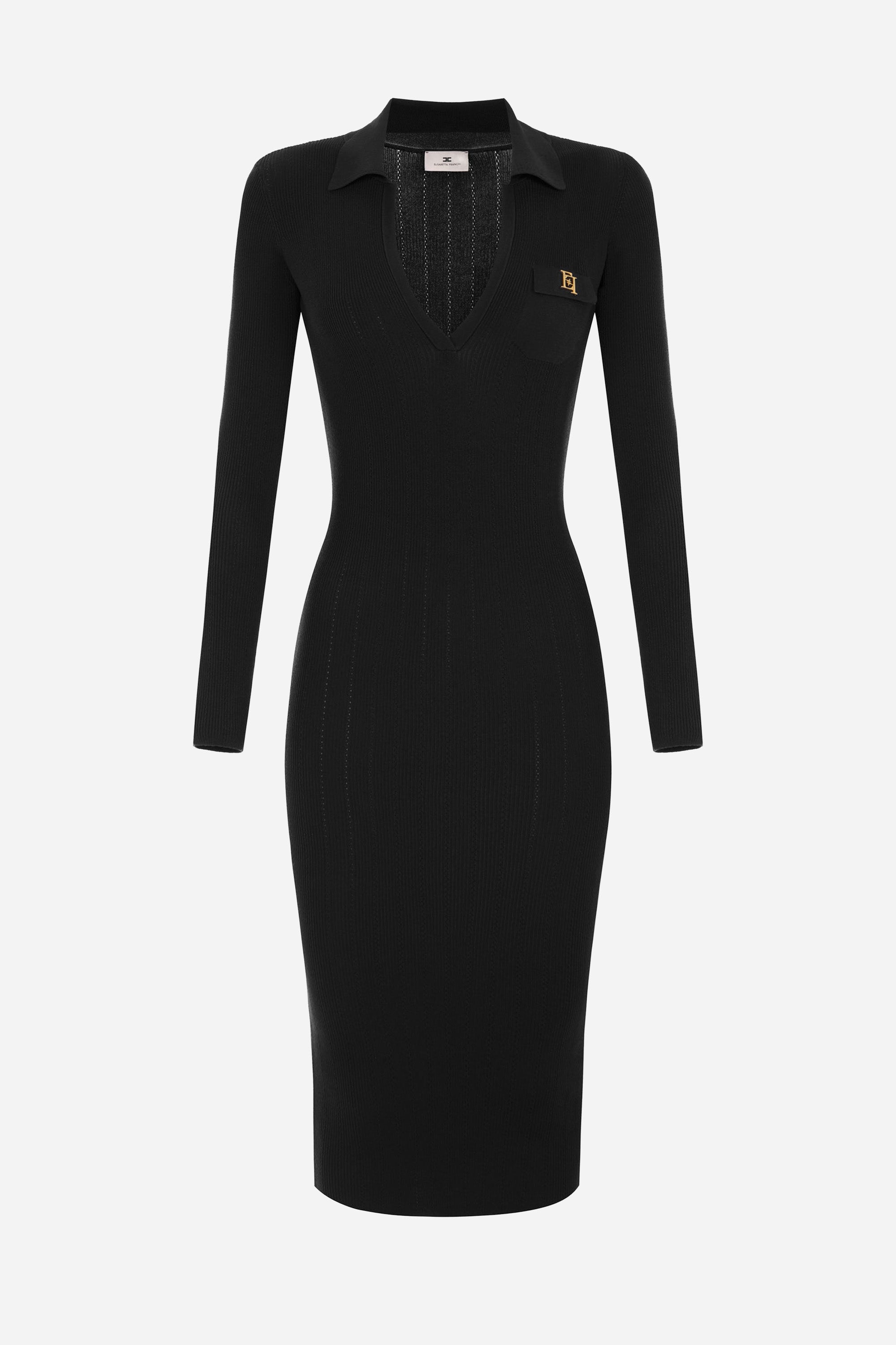 NERO | ELISABETTA FRANCHI - D AM08B66E2 Abito
