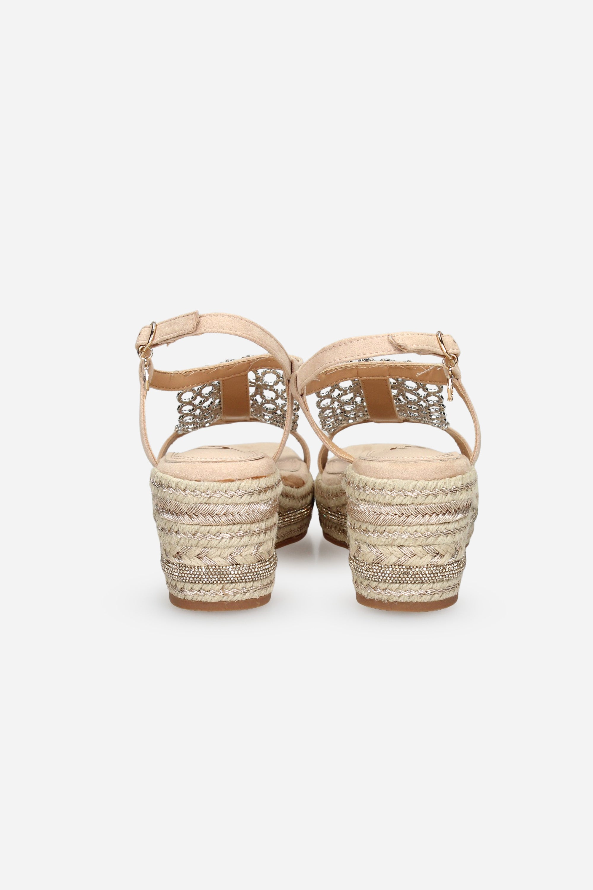 BEIGE | GOLD & GOLD - D FA03 Espadrillas
