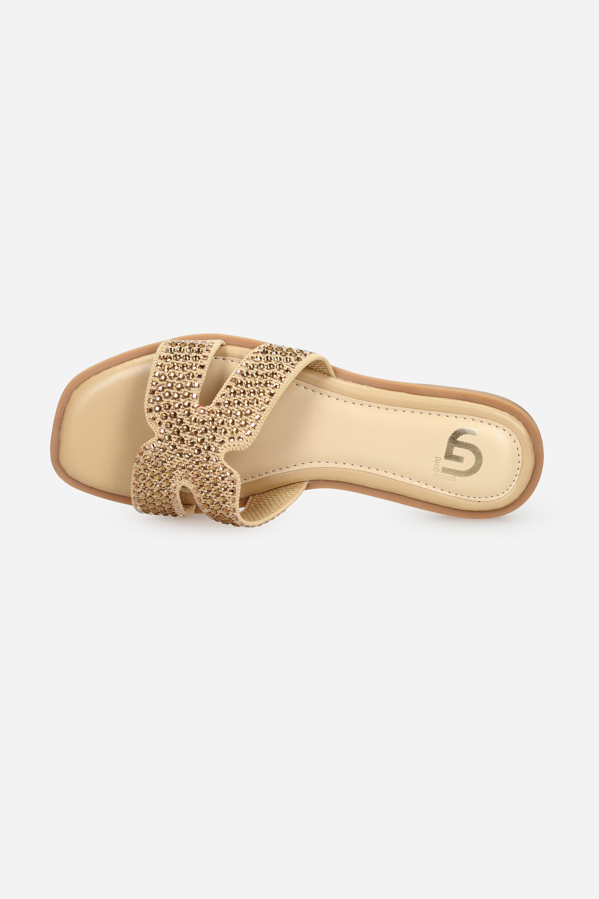 BEIGE | GOLD & GOLD - D FL278 Ciabatta