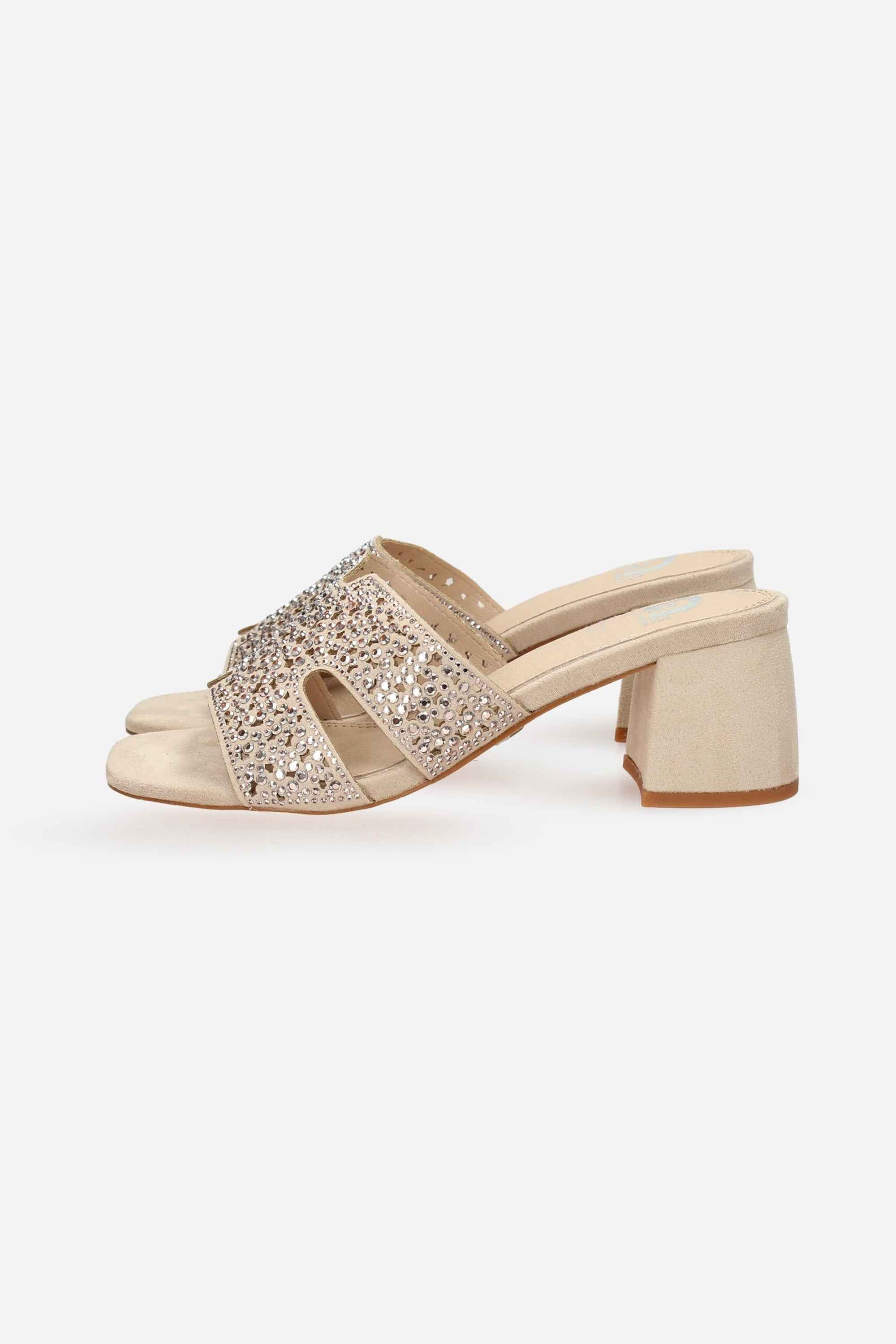 BEIGE | GOLD & GOLD - D GU355 Sandalo