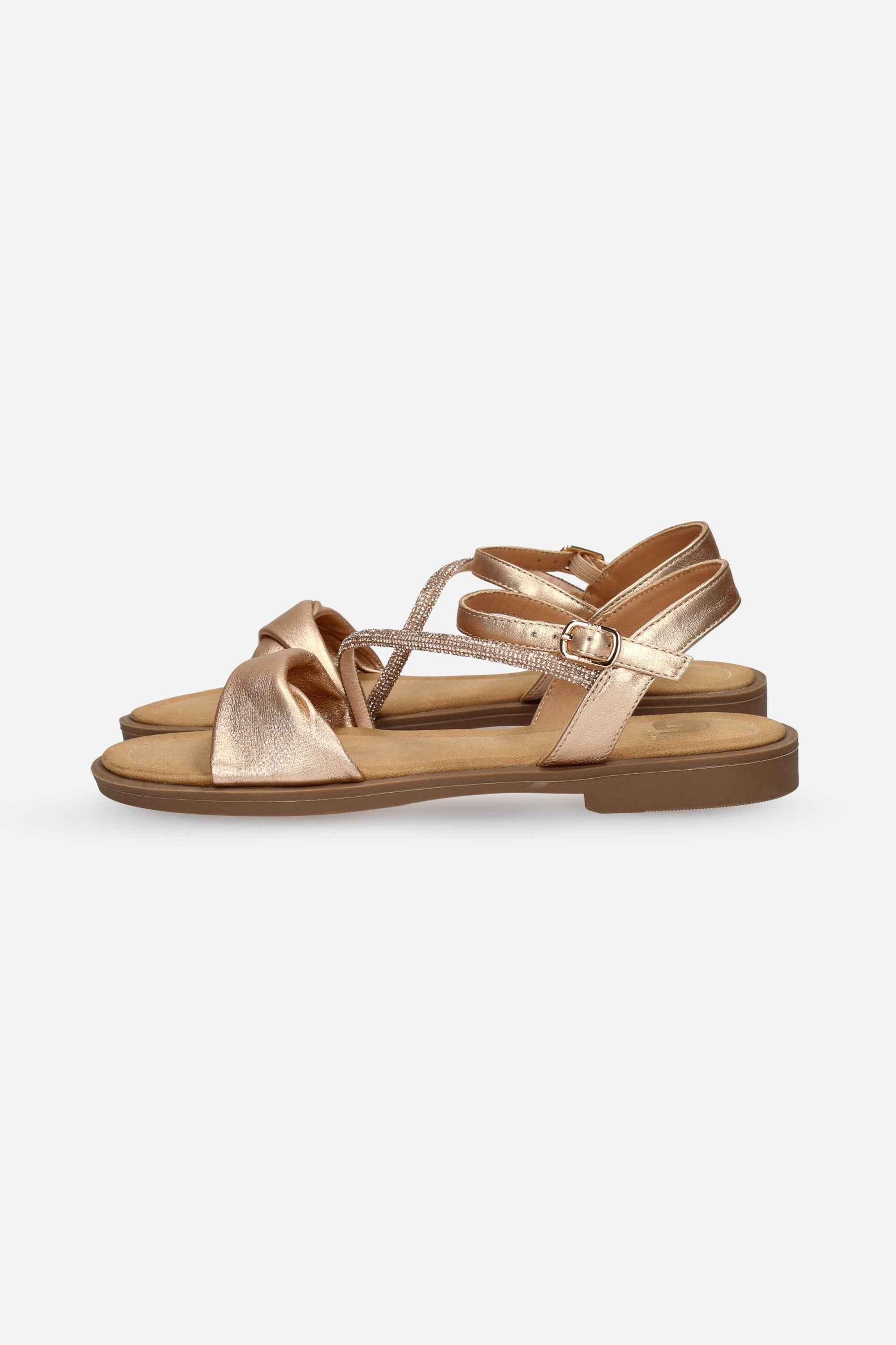 BRONZO | GOLD & GOLD - D GY462 Sandalo