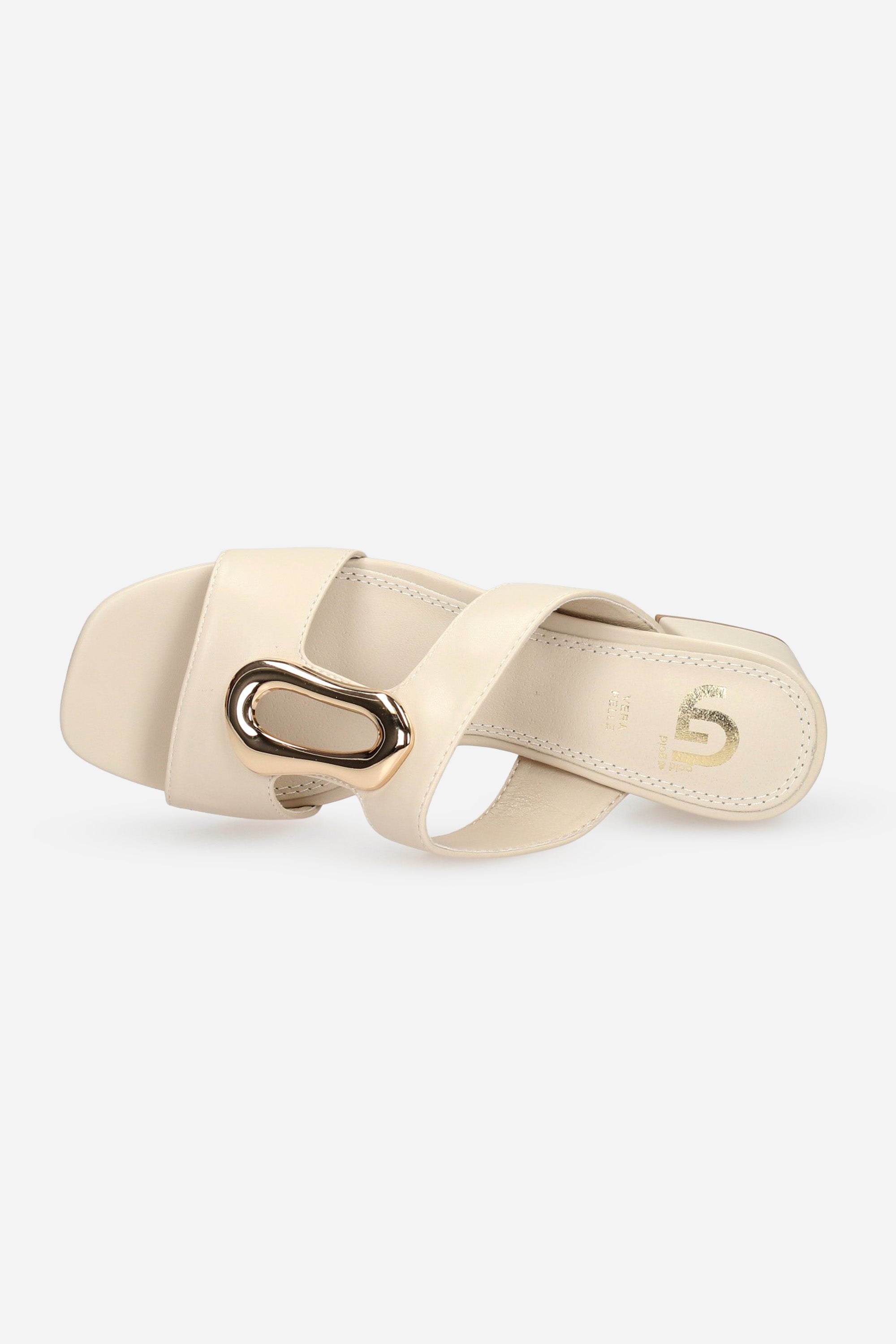 BEIGE | GOLD & GOLD - D FG10 Sandalo