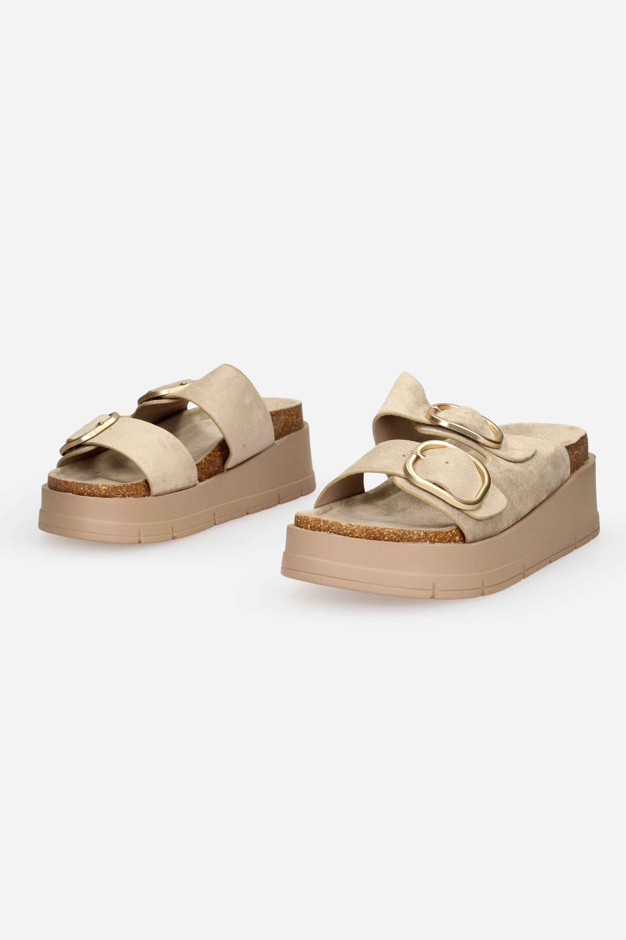 BEIGE | GOLD & GOLD - D GW412 Ciabatta