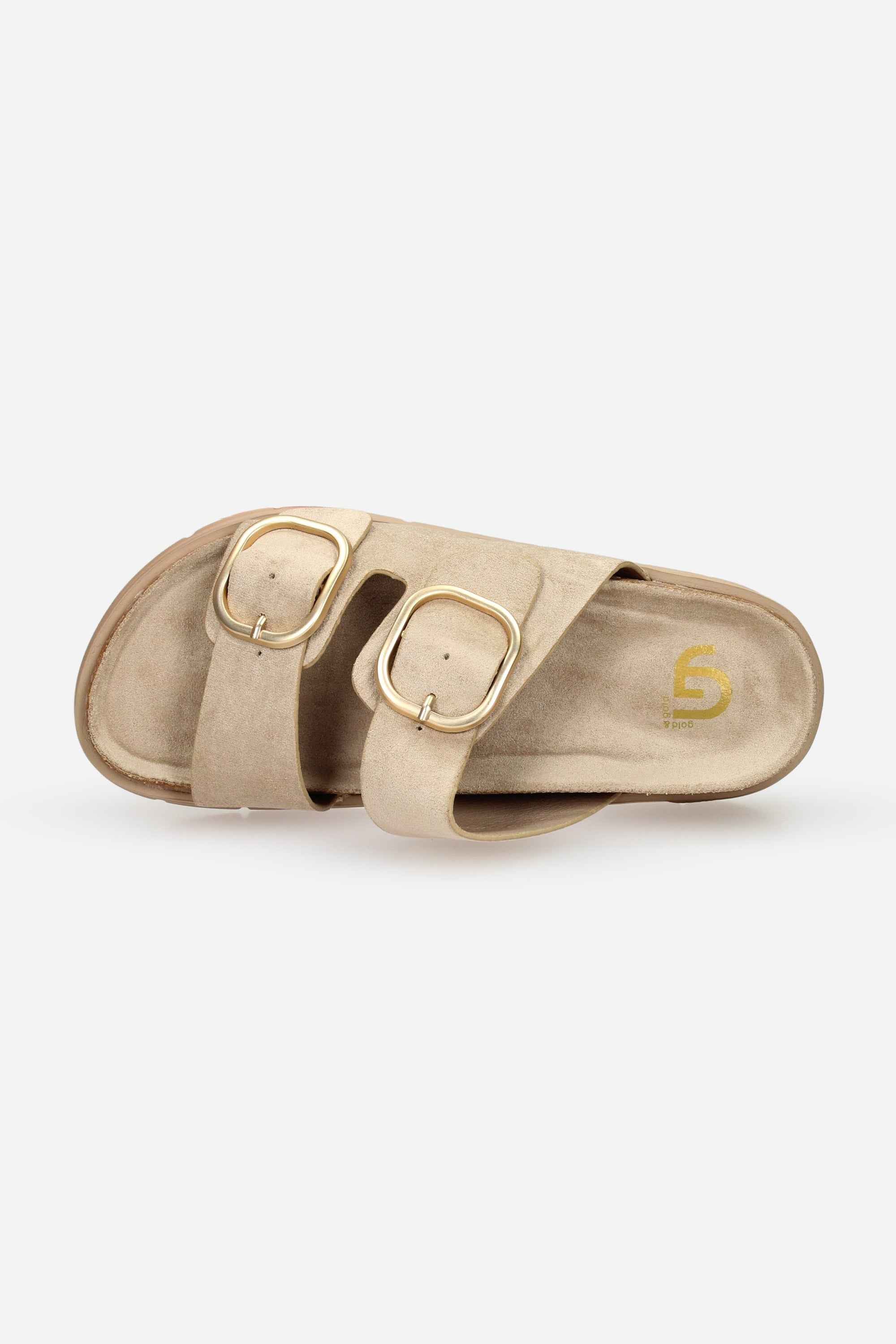 BEIGE | GOLD & GOLD - D GW412 Ciabatta