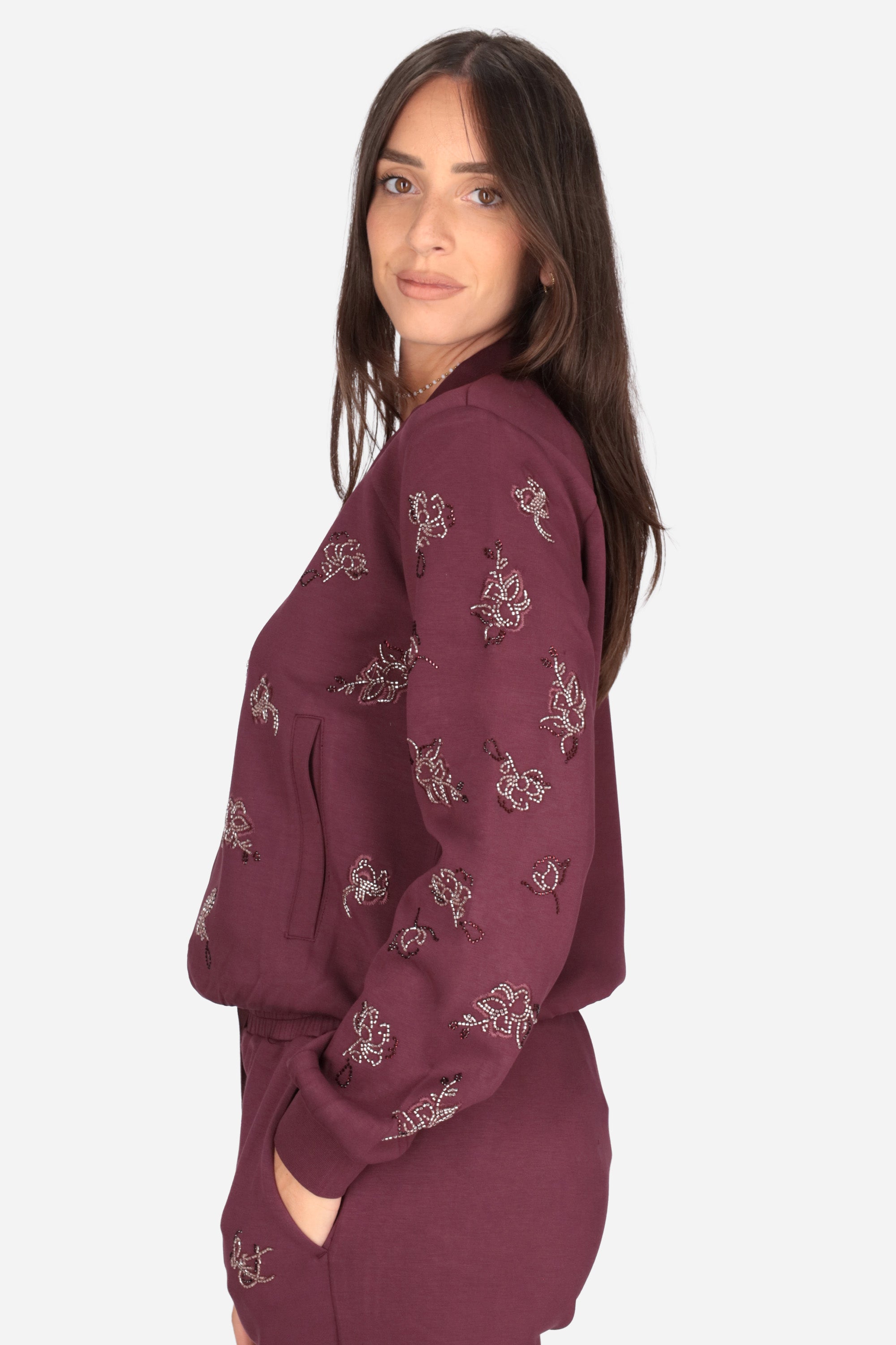 BORDEAUX | LIU JO - D TF6133J3958 Felpa