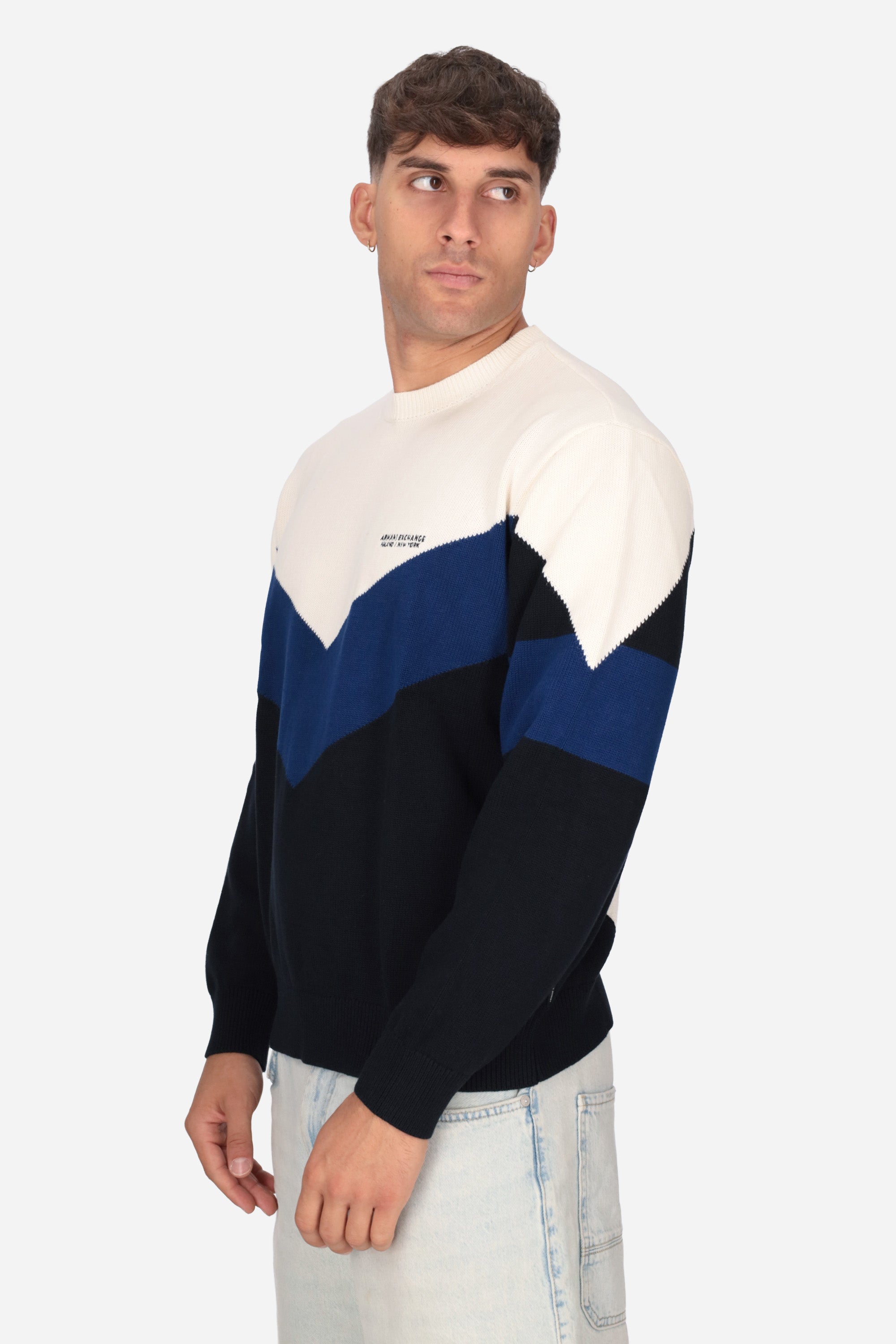 BLU | ARMANI EXCHANGE - U XM003561 Maglia