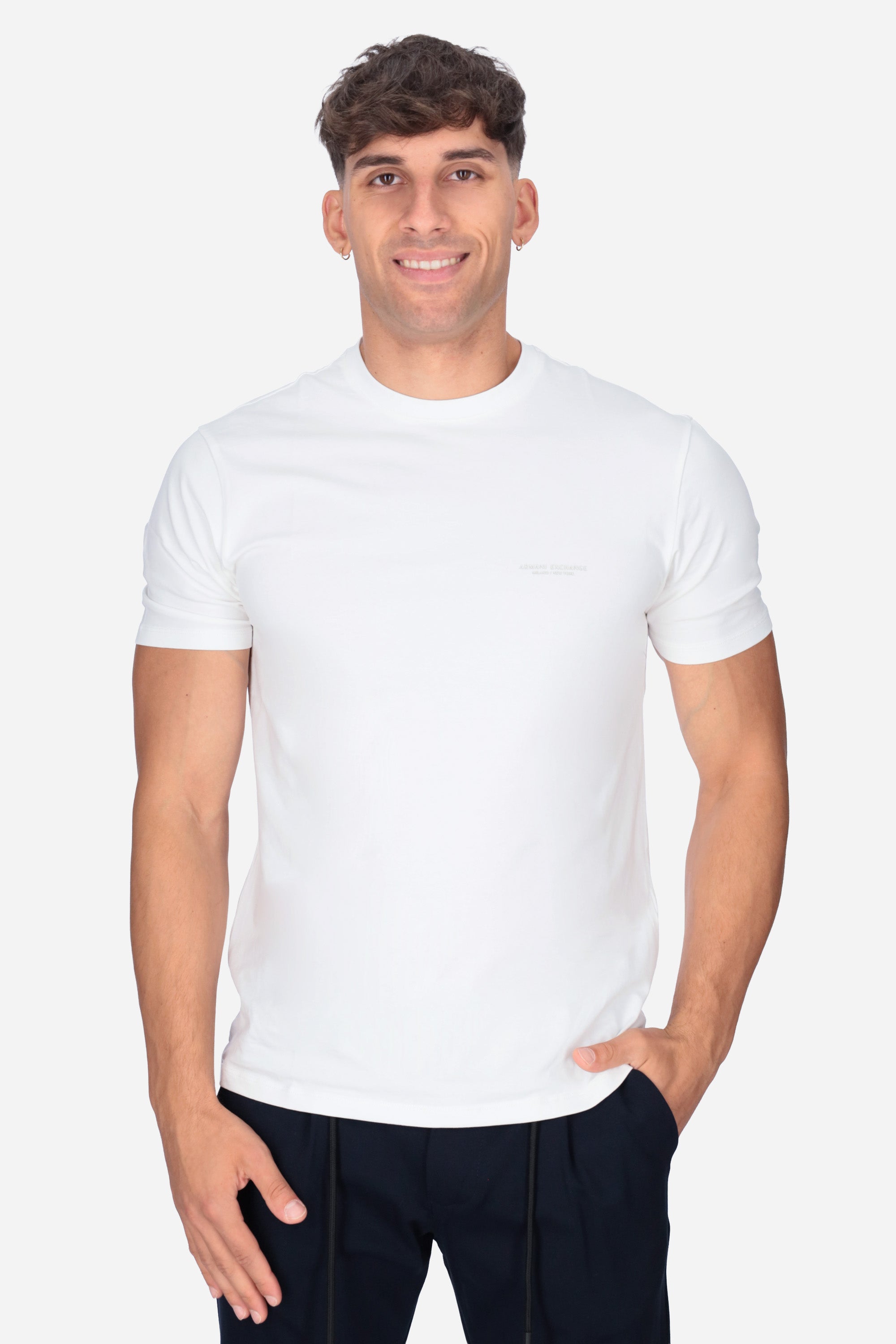 BIANCO | ARMANI EXCHANGE - U XM003141 T-shirt
