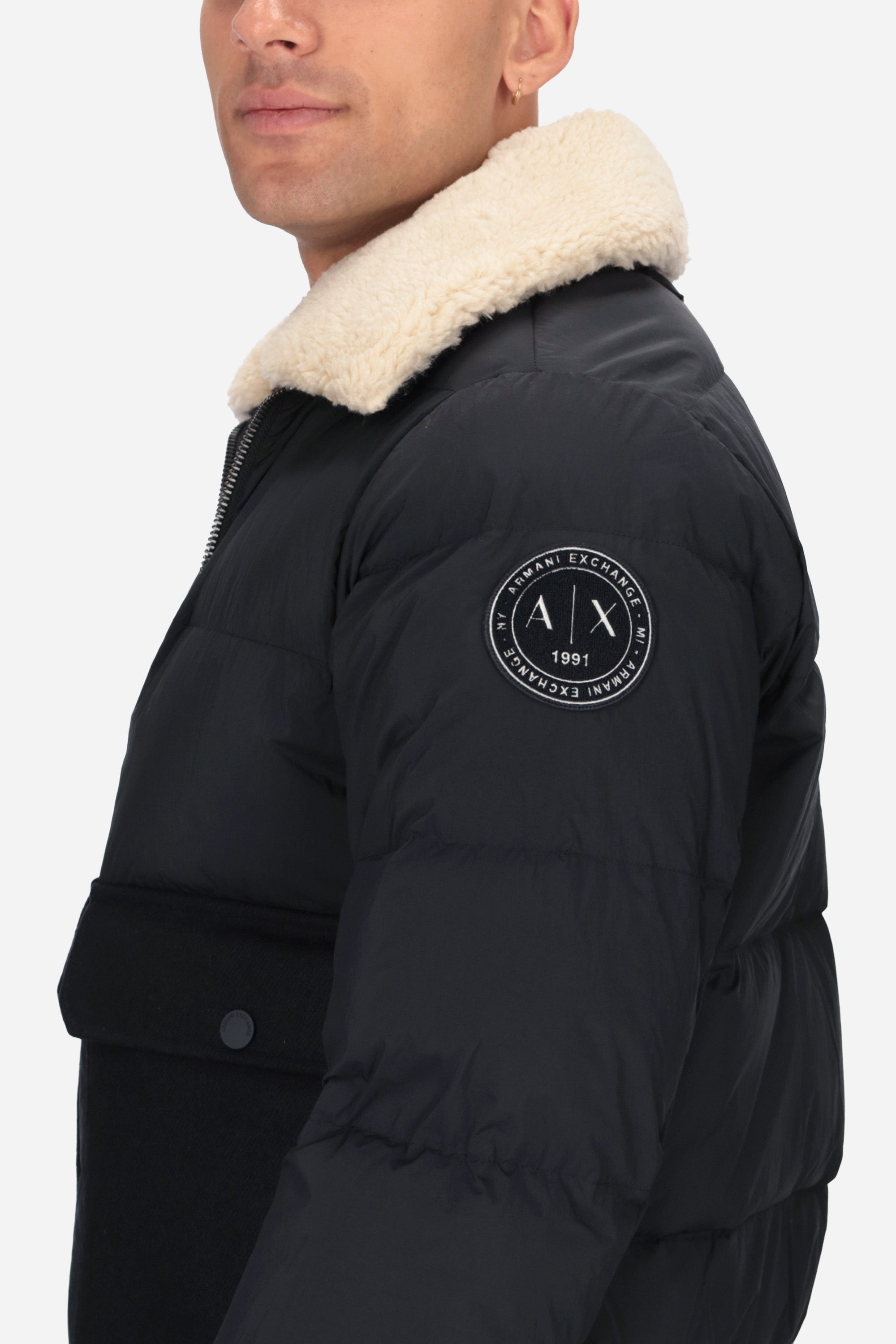 BLU | ARMANI EXCHANGE - U XM003325 Piumino
