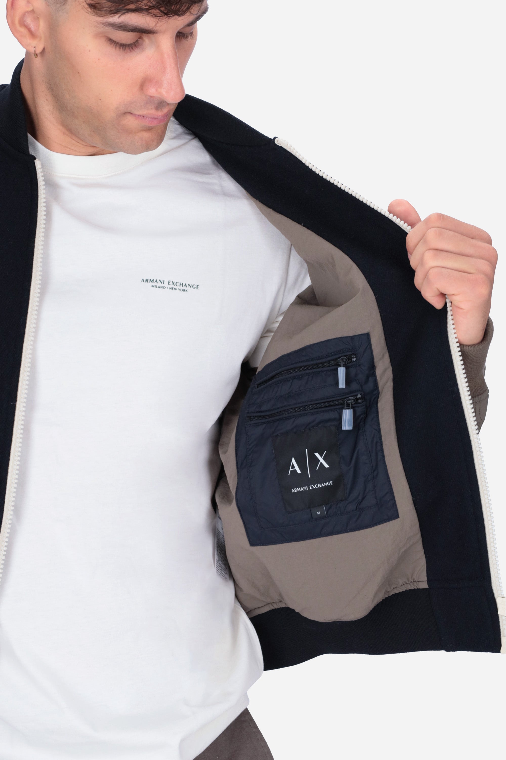 BLU | ARMANI EXCHANGE - U XM003334 Giubbino