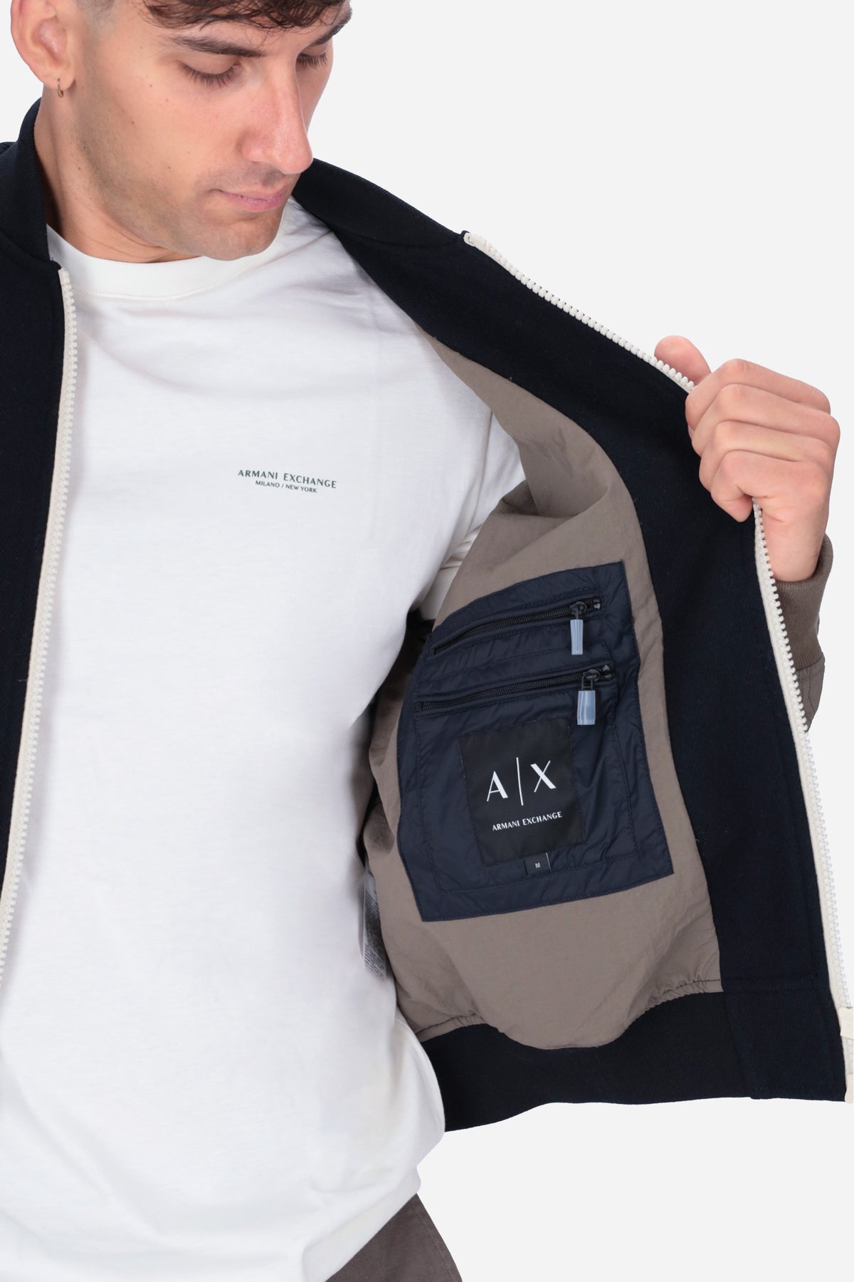BLU | ARMANI EXCHANGE - U XM003334 Giubbino