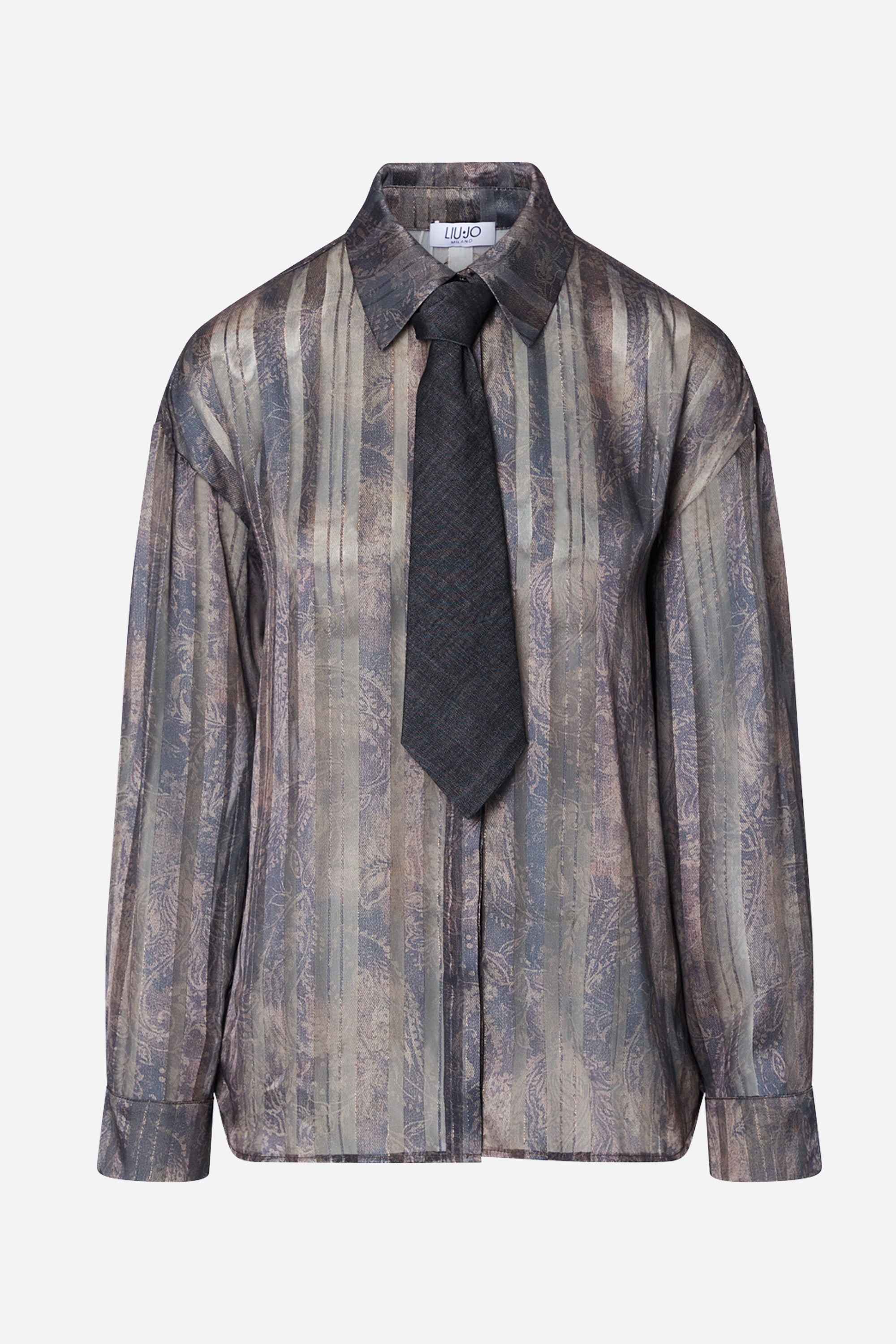 MARRONE | LIU JO - D UF6125T3260 Camicia