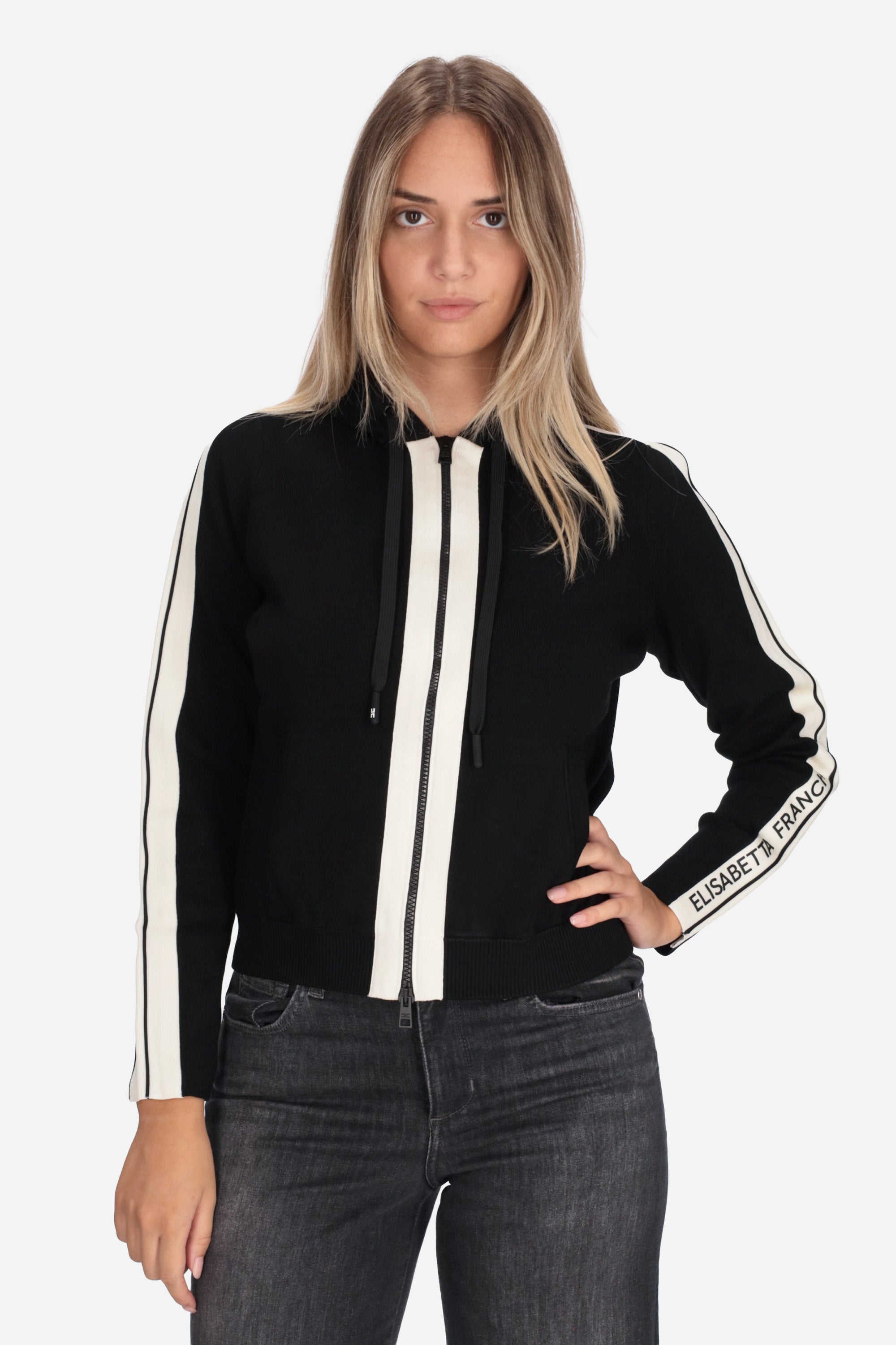 NERO | ELISABETTA FRANCHI - D MK15S66E2 Felpa