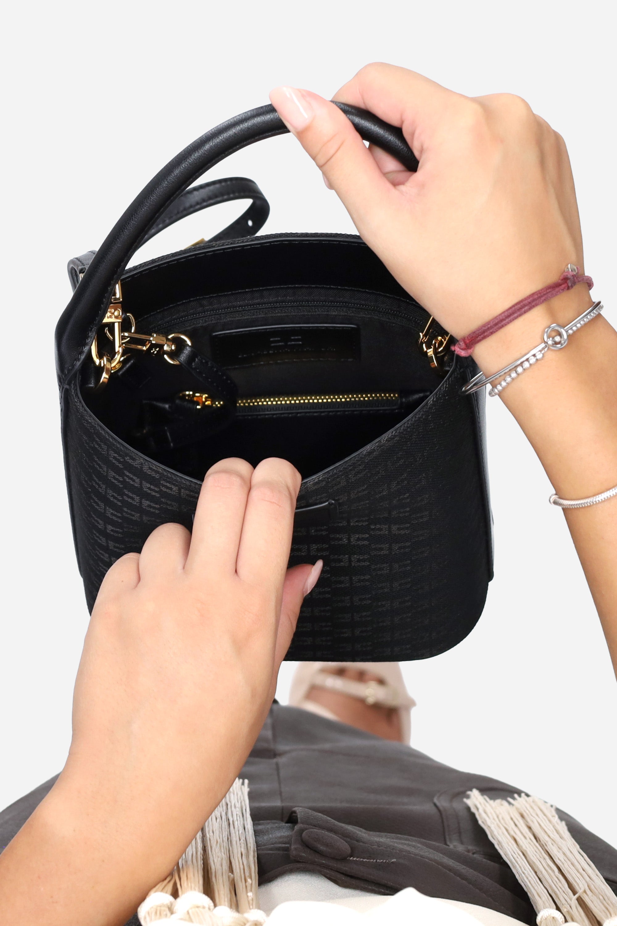 NERO | ELISABETTA FRANCHI - D BS02A66E2 Borsa