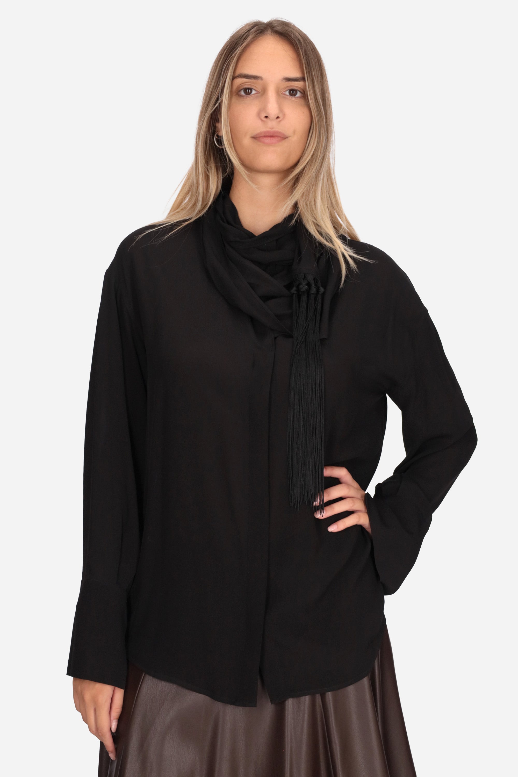 NERO | LIU JO - D CF6208T2578 Camicia