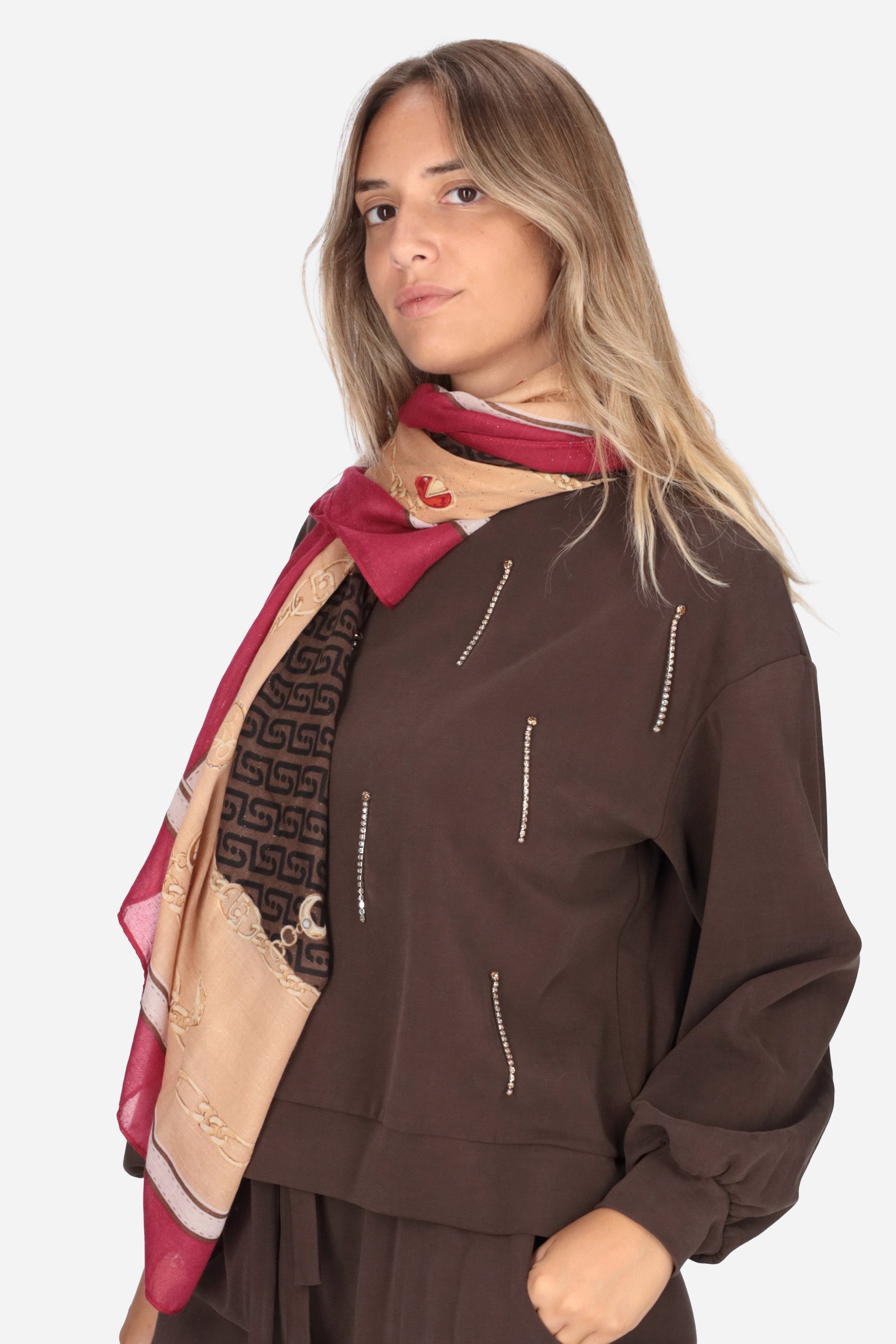 BORDEAUX | LIU JO - D 2F6069T2745 Foulard