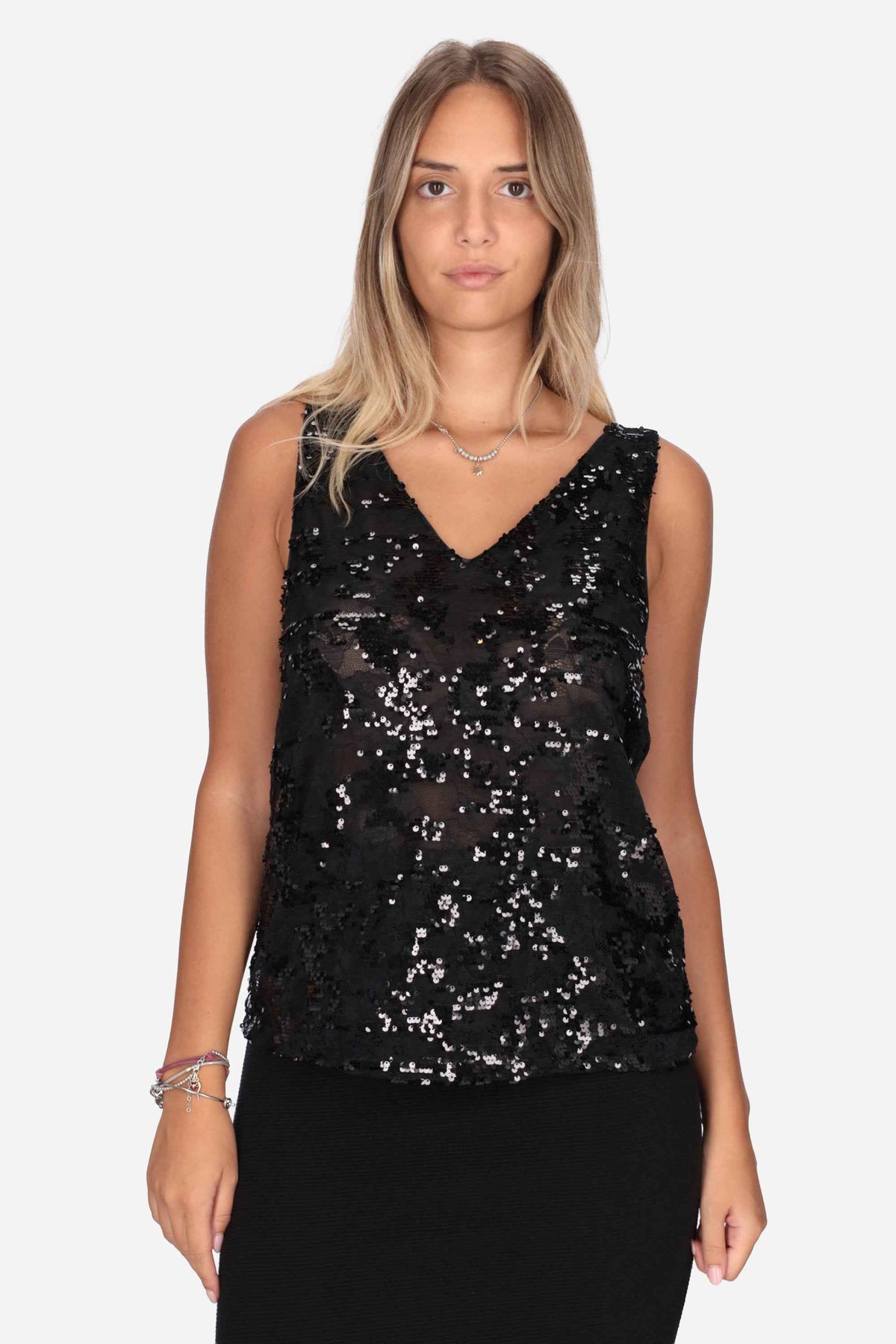 NERO | LE SARTE DEL SOLE - D T4165 Top