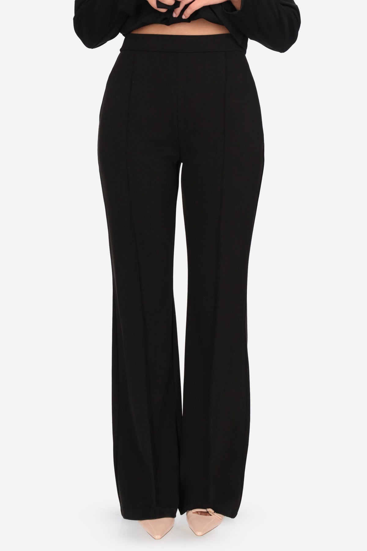 NERO | LE SARTE DEL SOLE - D P4183 Pantalone