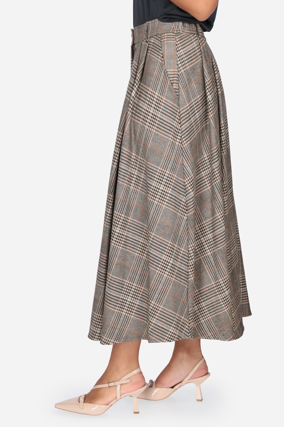 MARRONE | LE SARTE DEL SOLE - D G4288 Gonna