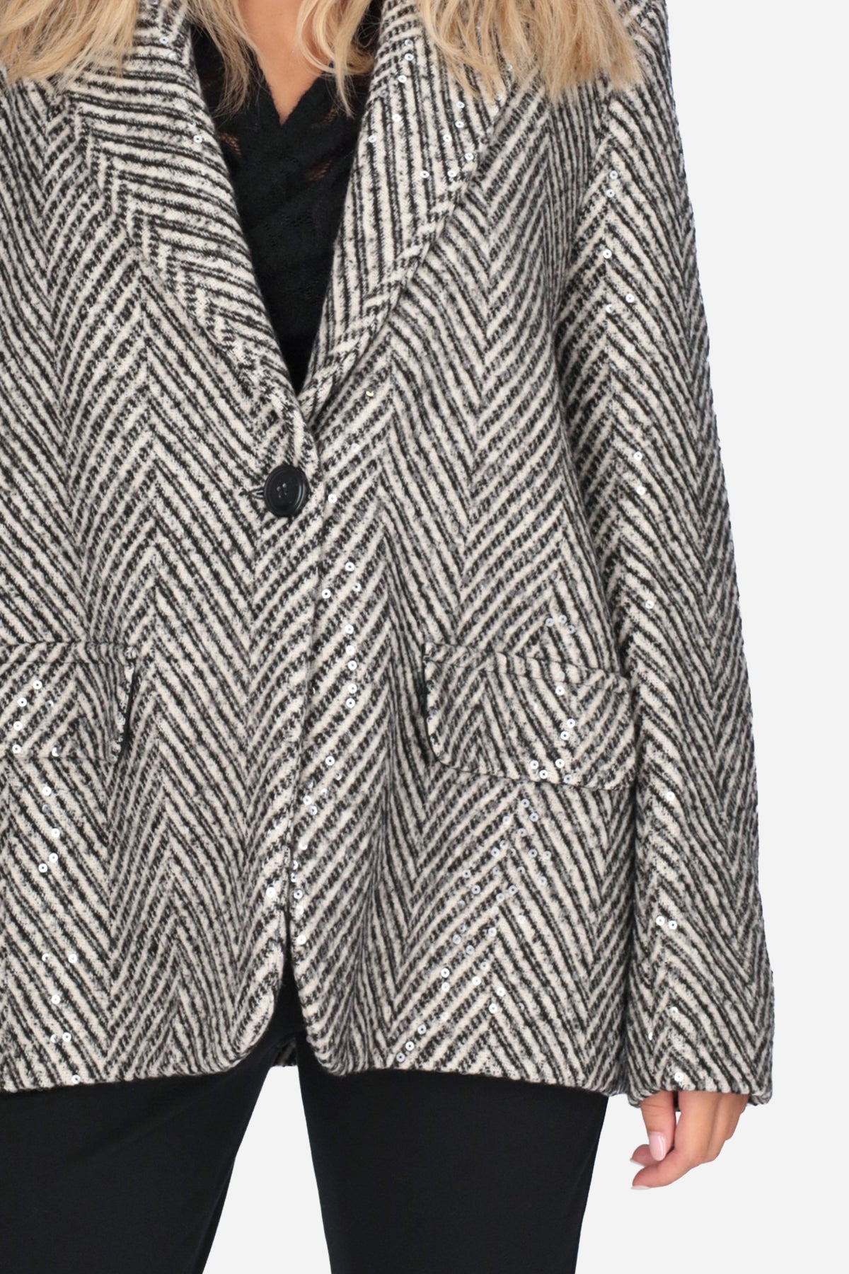 NERO | LE SARTE DEL SOLE - D J4268 Cappotto