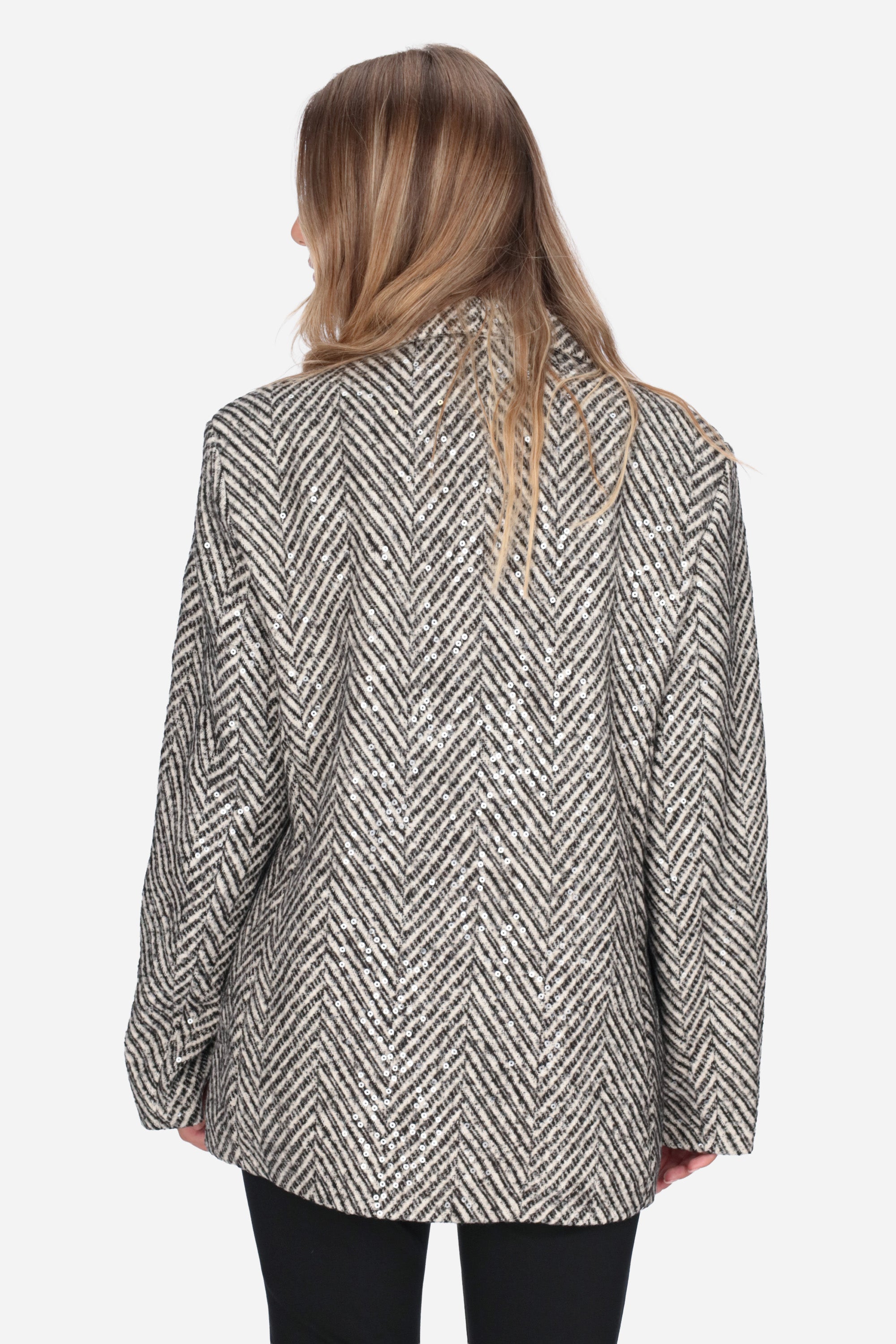 NERO | LE SARTE DEL SOLE - D J4268 Cappotto